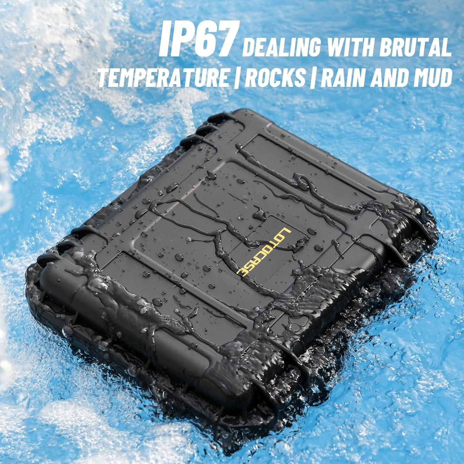 Funda Dura LOTOCASE para Router Dewalt 20V - Impermeable