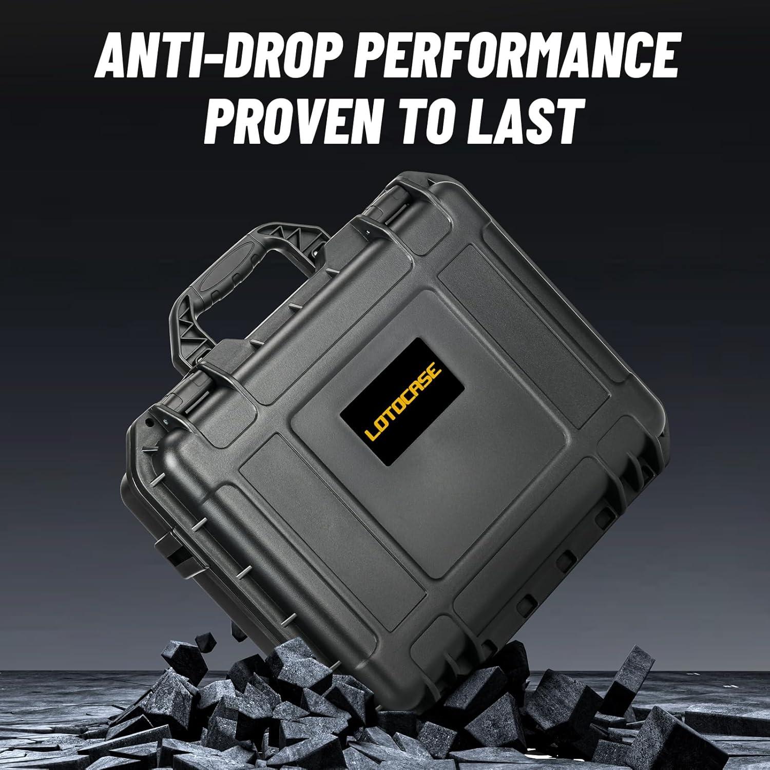 Funda Dura LOTOCASE para Router Dewalt 20V - Impermeable