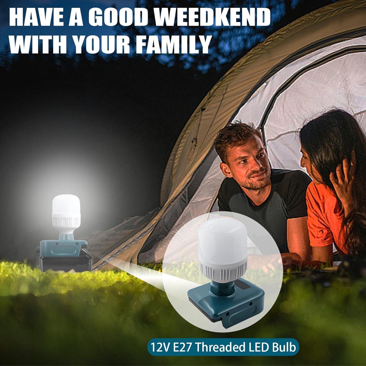 Luz de trabajo LED TEPULAS 12W 1300LM para Makita 18V