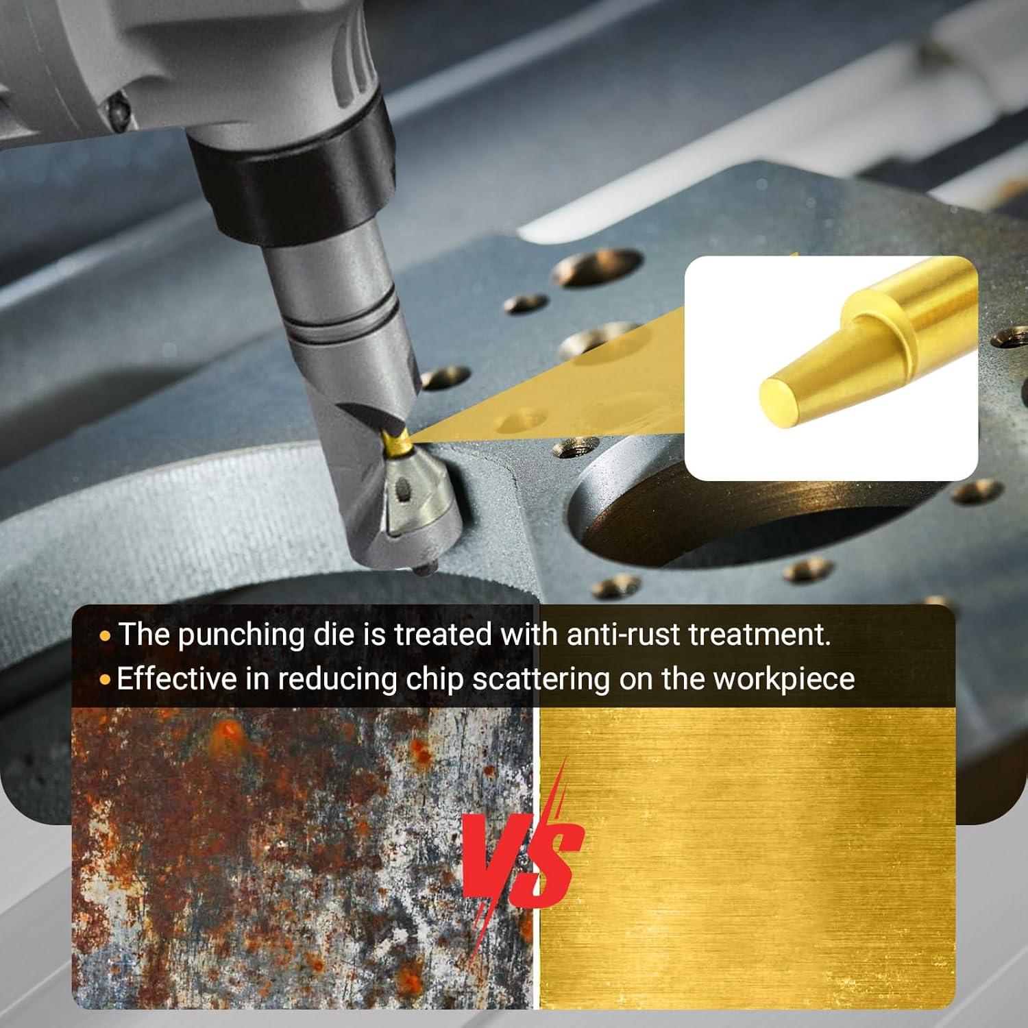 Juego de Punzón y Matriz Makita A-83951 para Nibbler