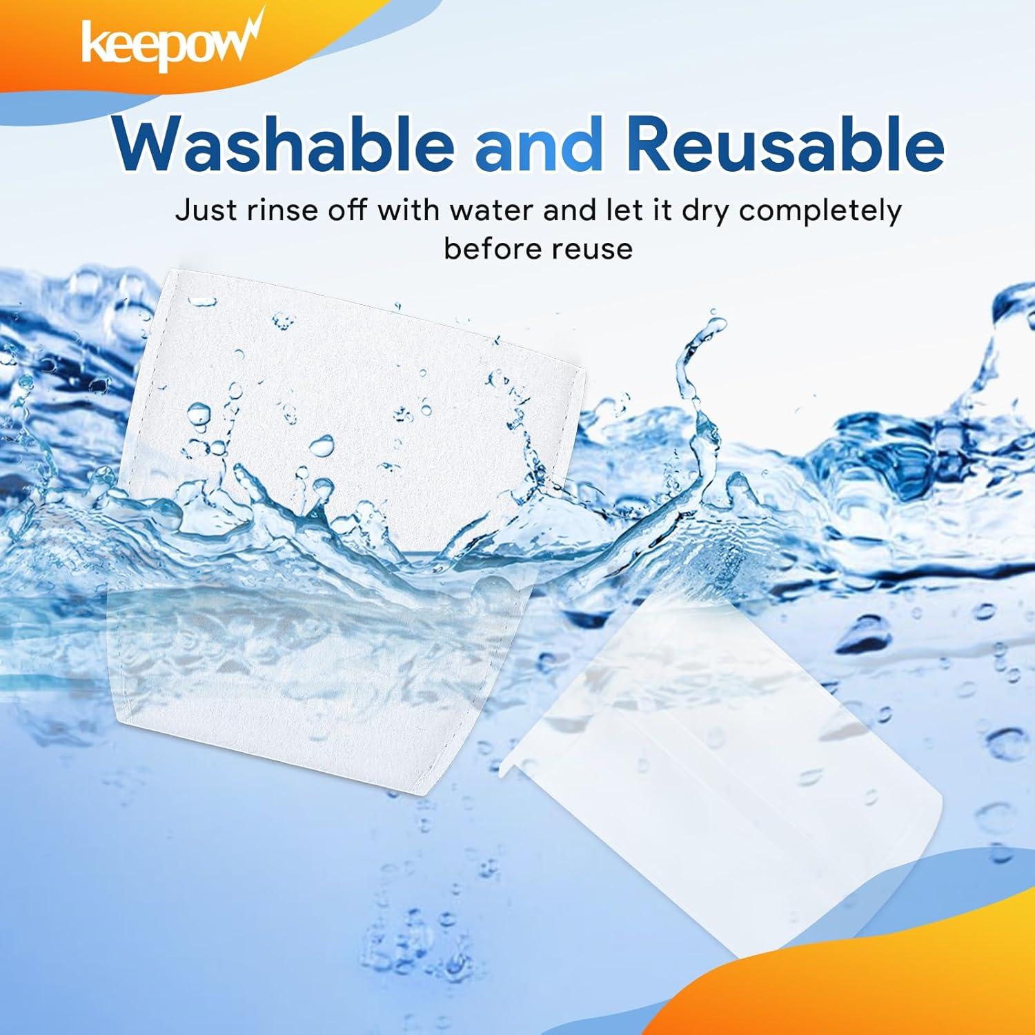 Filtros de Vacío KEEPOW para Makita 10+2 Reutilizables