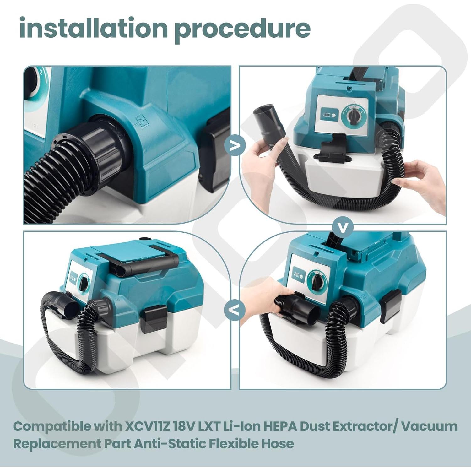 Manguera Flexible Anti-Estática Ohoho 198cm para Aspiradora