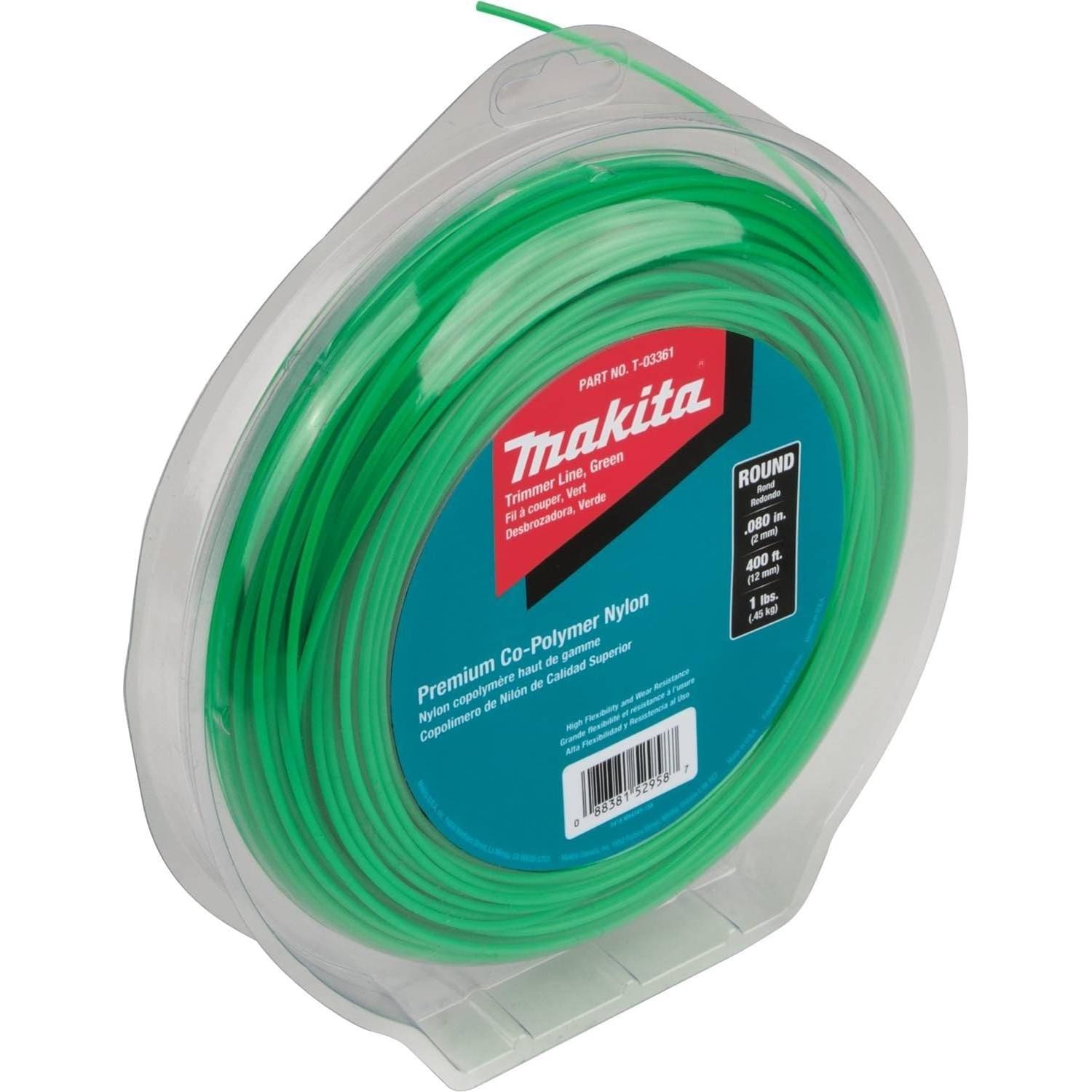 Línea de Recortadora Makita T-03361 0.20 cm Verde 182.88 m