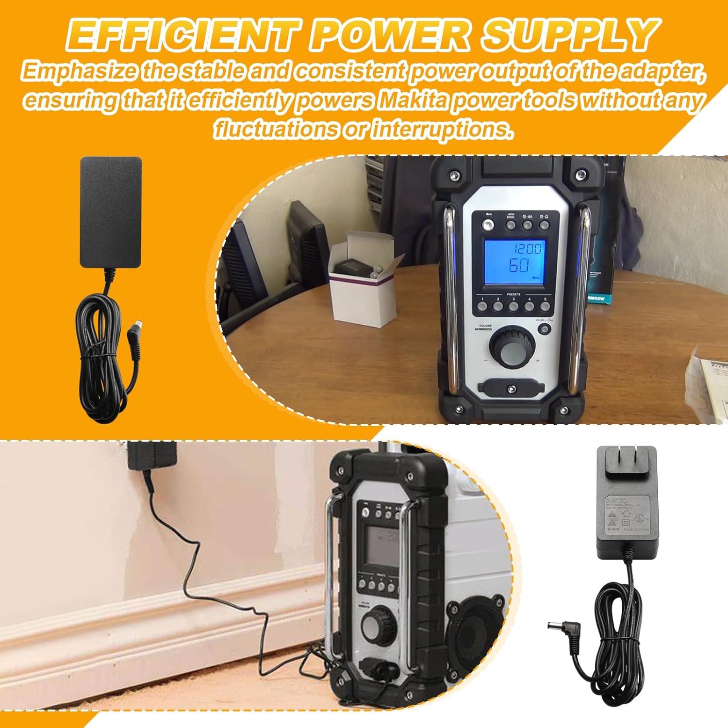 Adaptador de CA Makita SE00000457 para Radio XRM02W