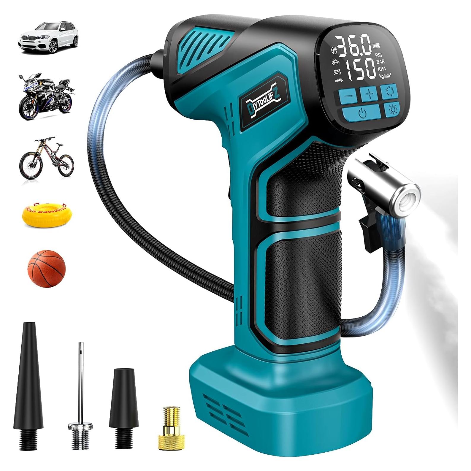 Compresor de Aire Portátil DIYtoolifz 150PSI Inalámbrico