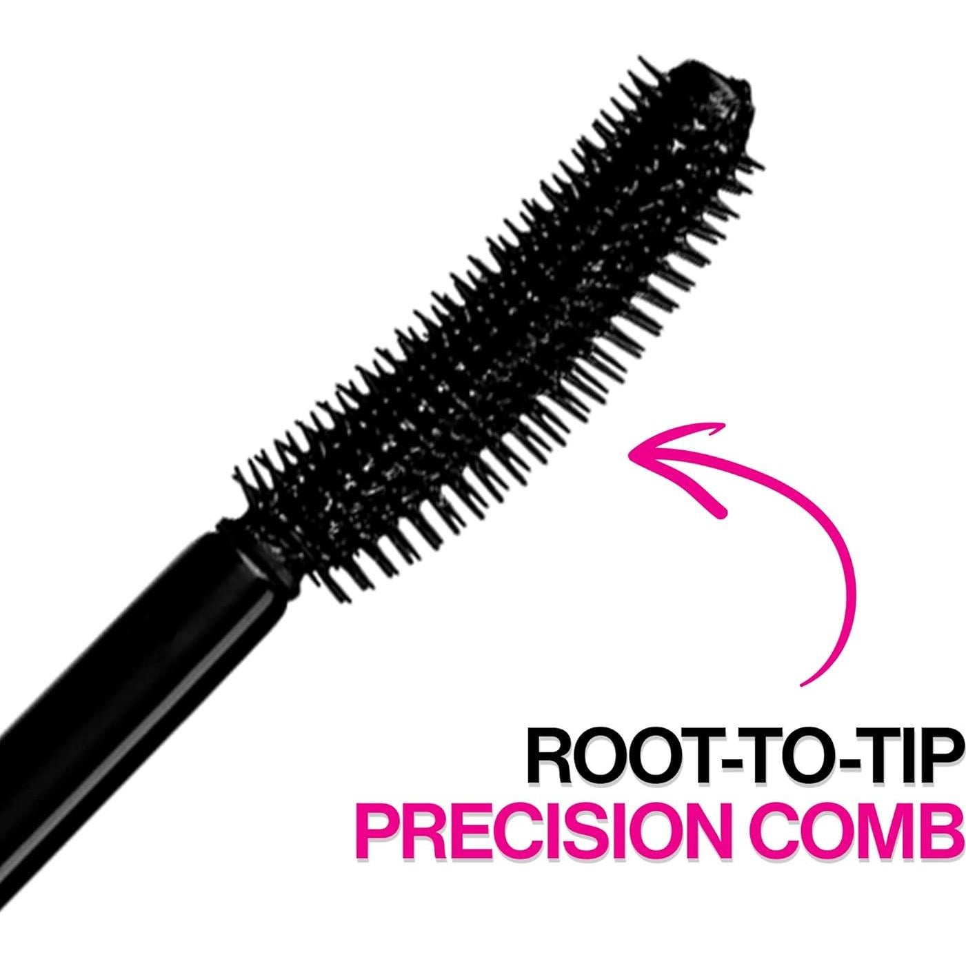 Máscara Waterproof Wet n Wild Mega Length 6.3 ml Muy Negra