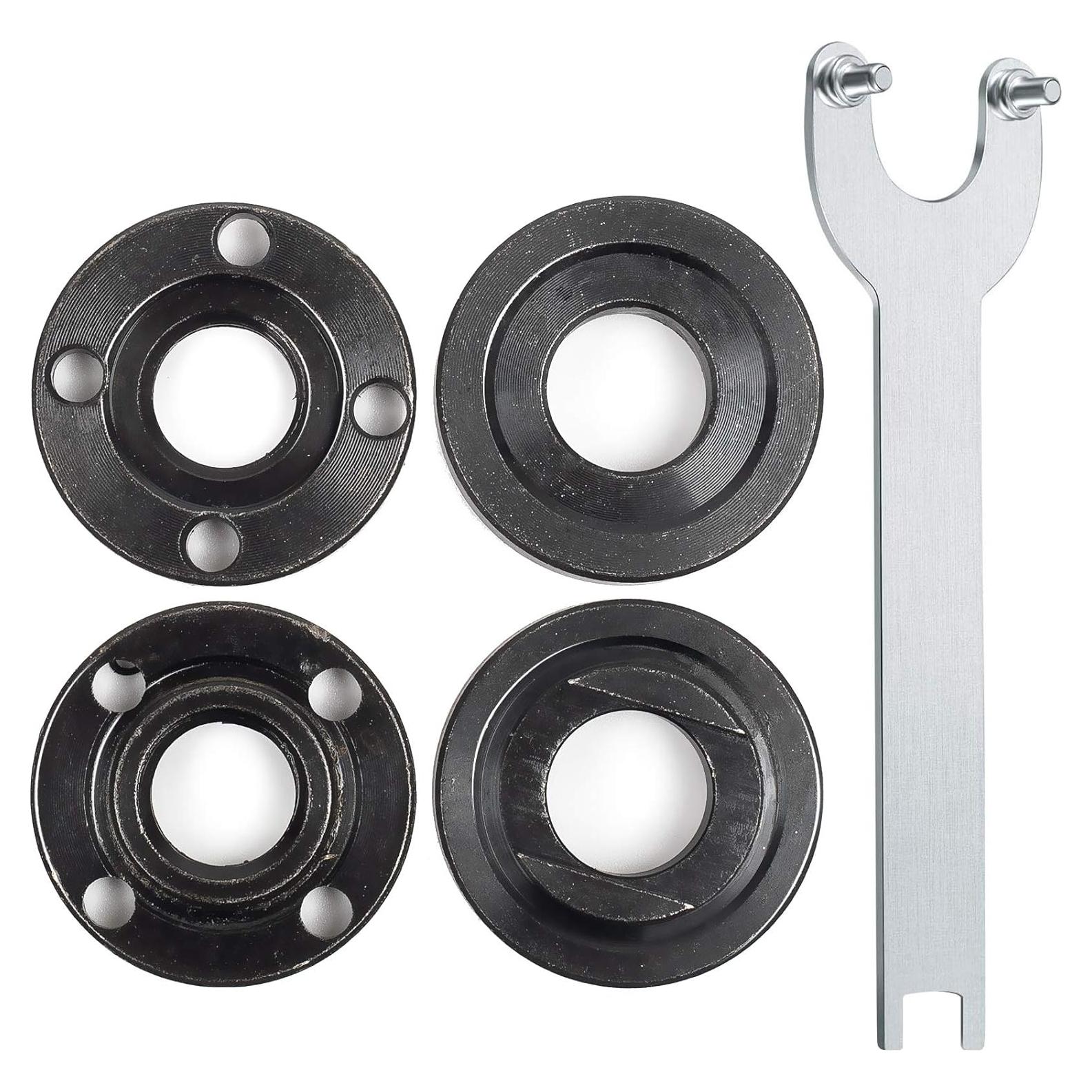 KOWOOD Tuercas de Flange para Amoladora Angular 5 Pcs