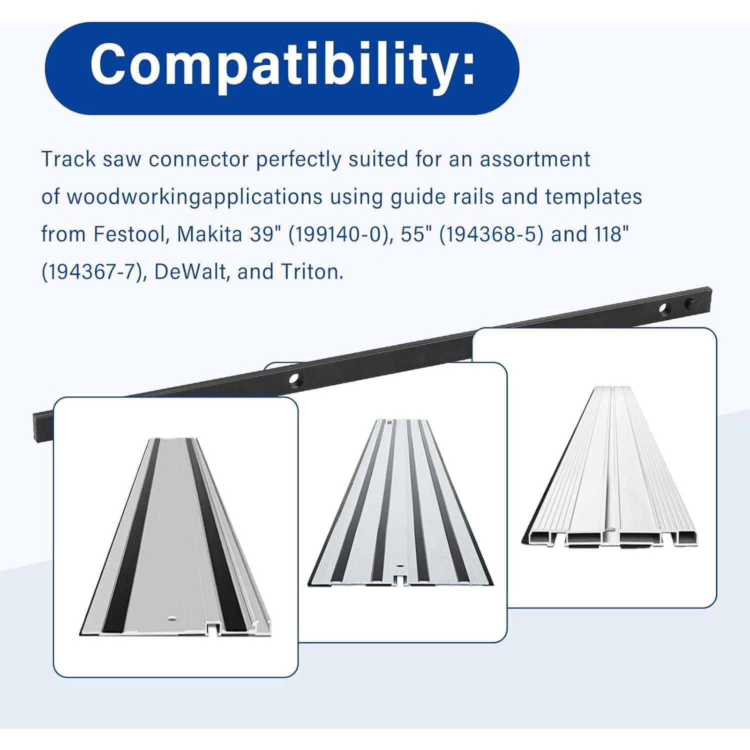 Kit Conector Sierra de Pista 2 Pcs Xinxinlin Compatible