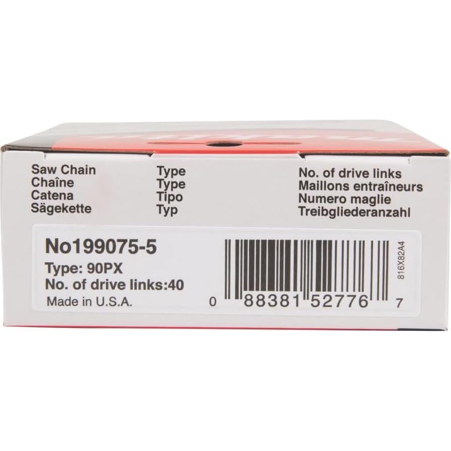 Cadena de sierra Makita 199075-5 25,4 cm baja vibración