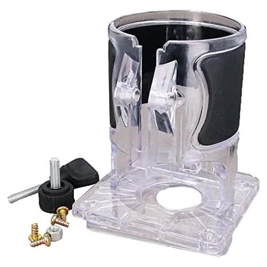 Base Plástica Transparente Router Auto-plaza Modelo 2