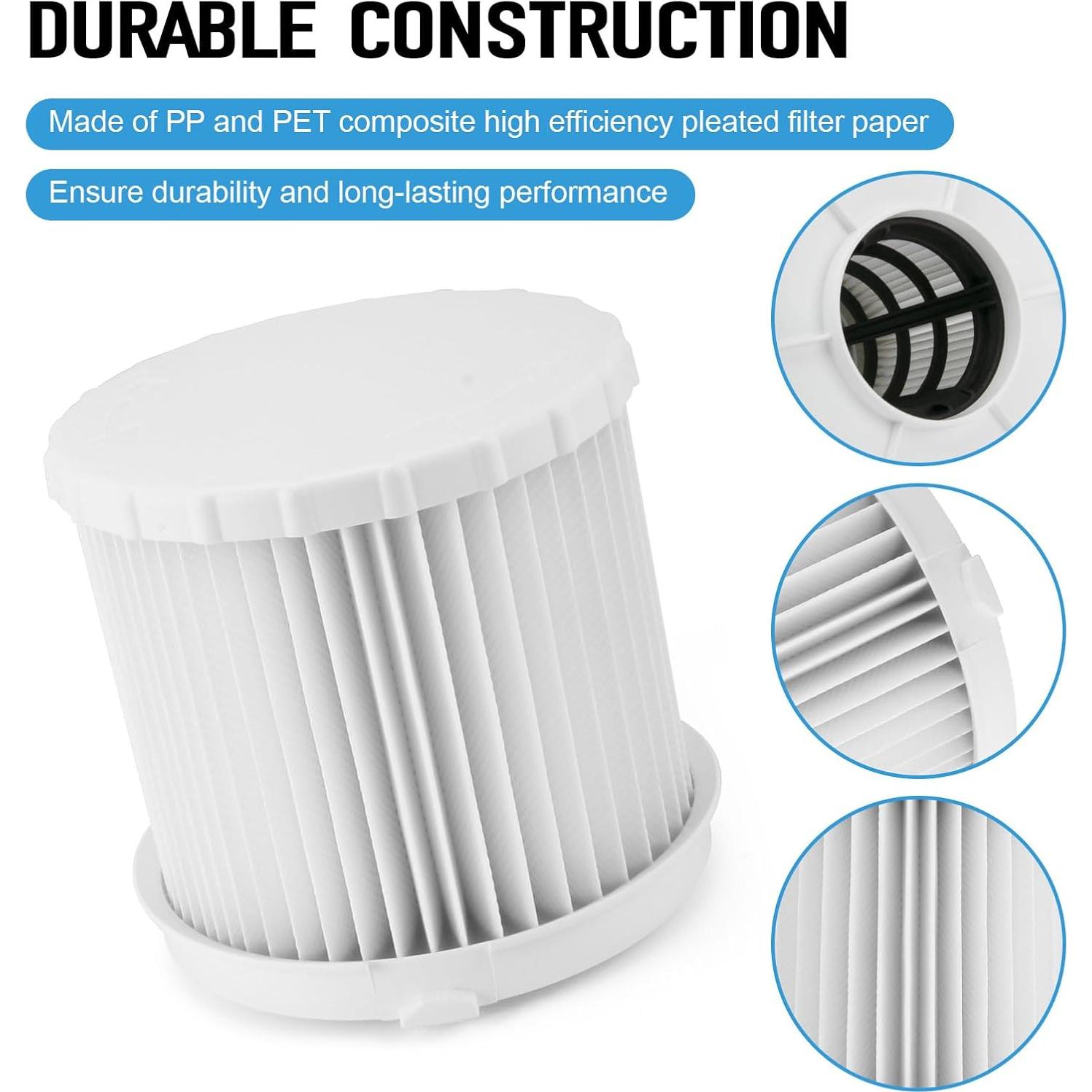 Filtro HEPA Dairrr Fuuu para Aspiradora Makita XCV11Z ADCV11Z