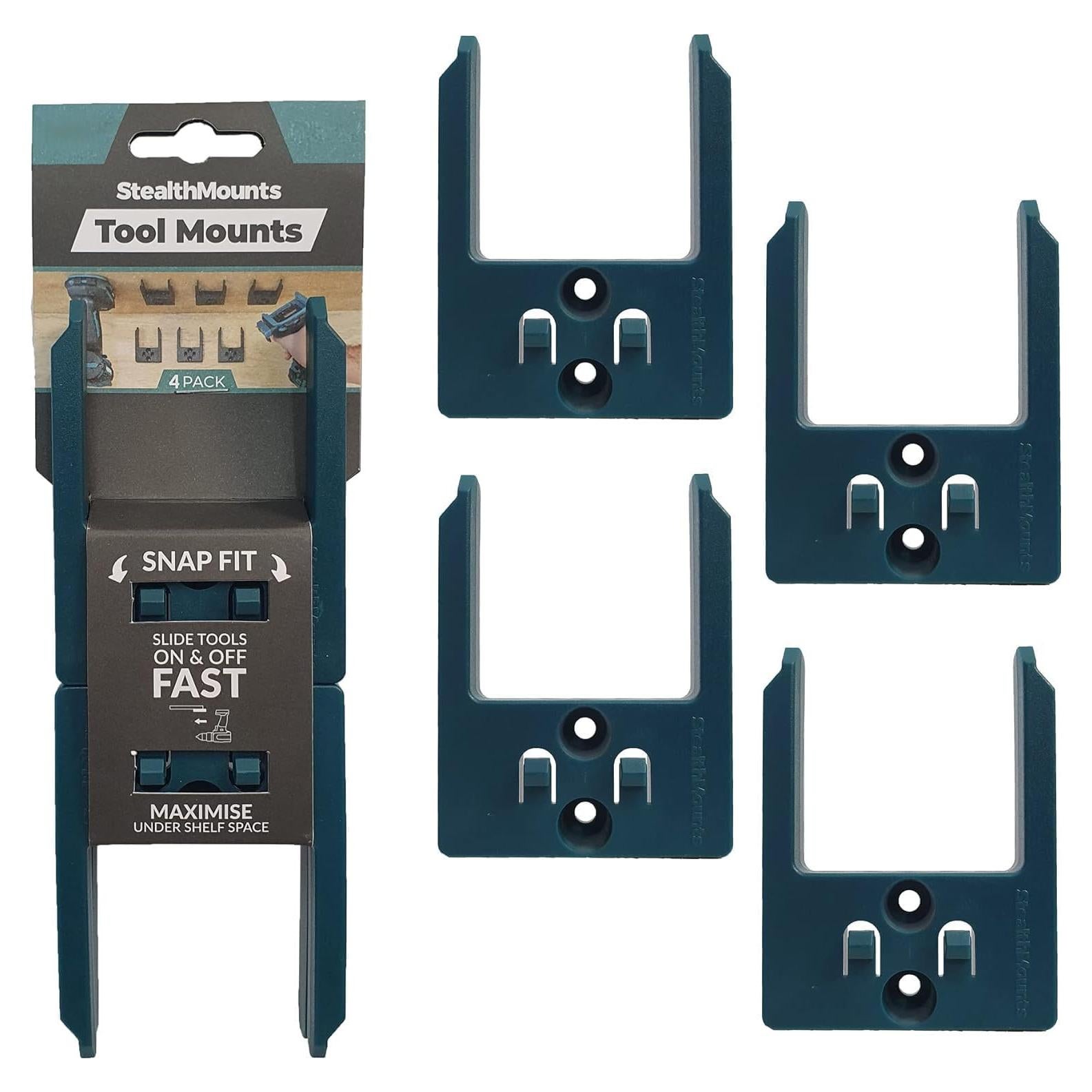 Soporte de Herramientas StealthMounts para Makita 40V XGT - 4 Pzas