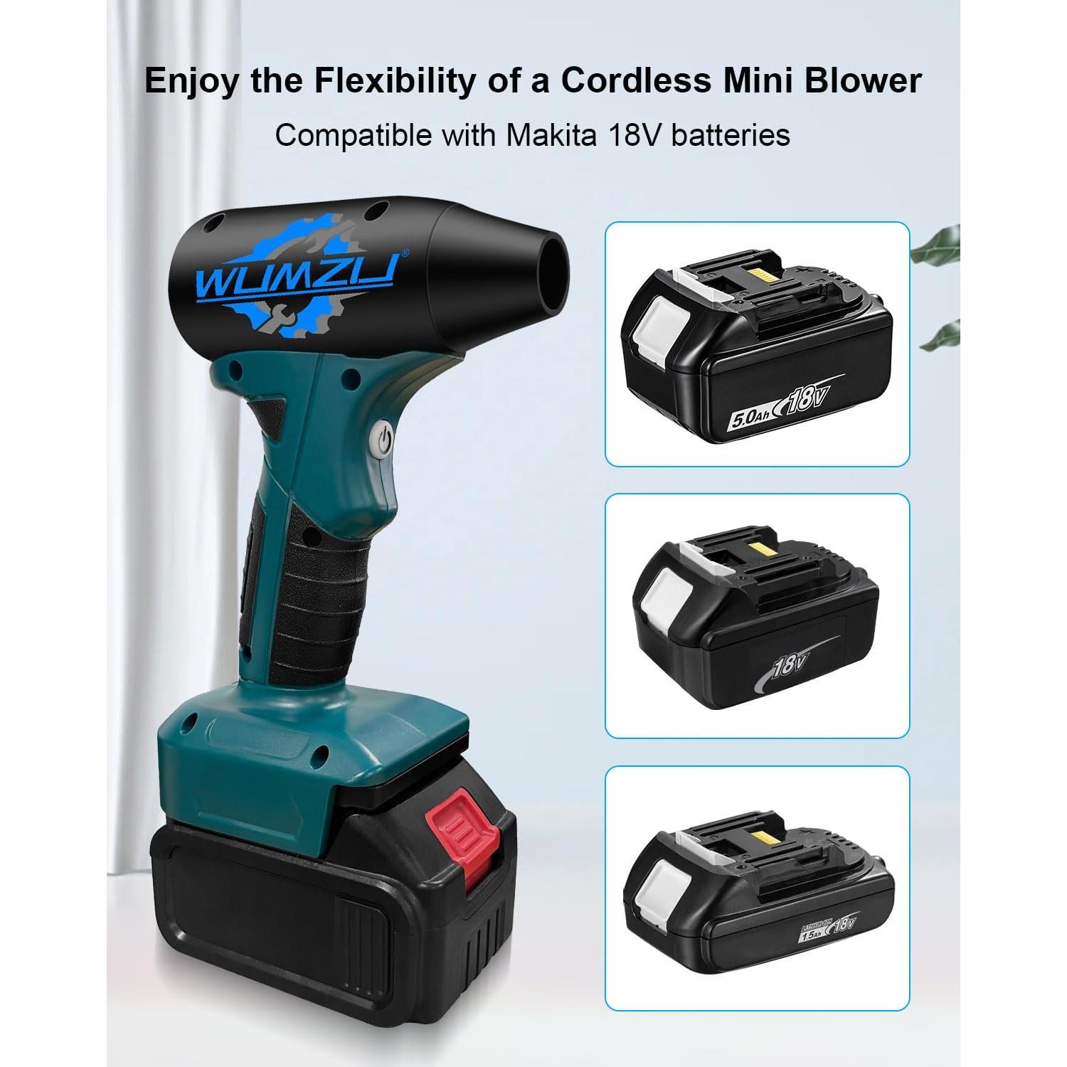 Soplador de Aire Comprimido WUMZIJ 130000 RPM Portátil