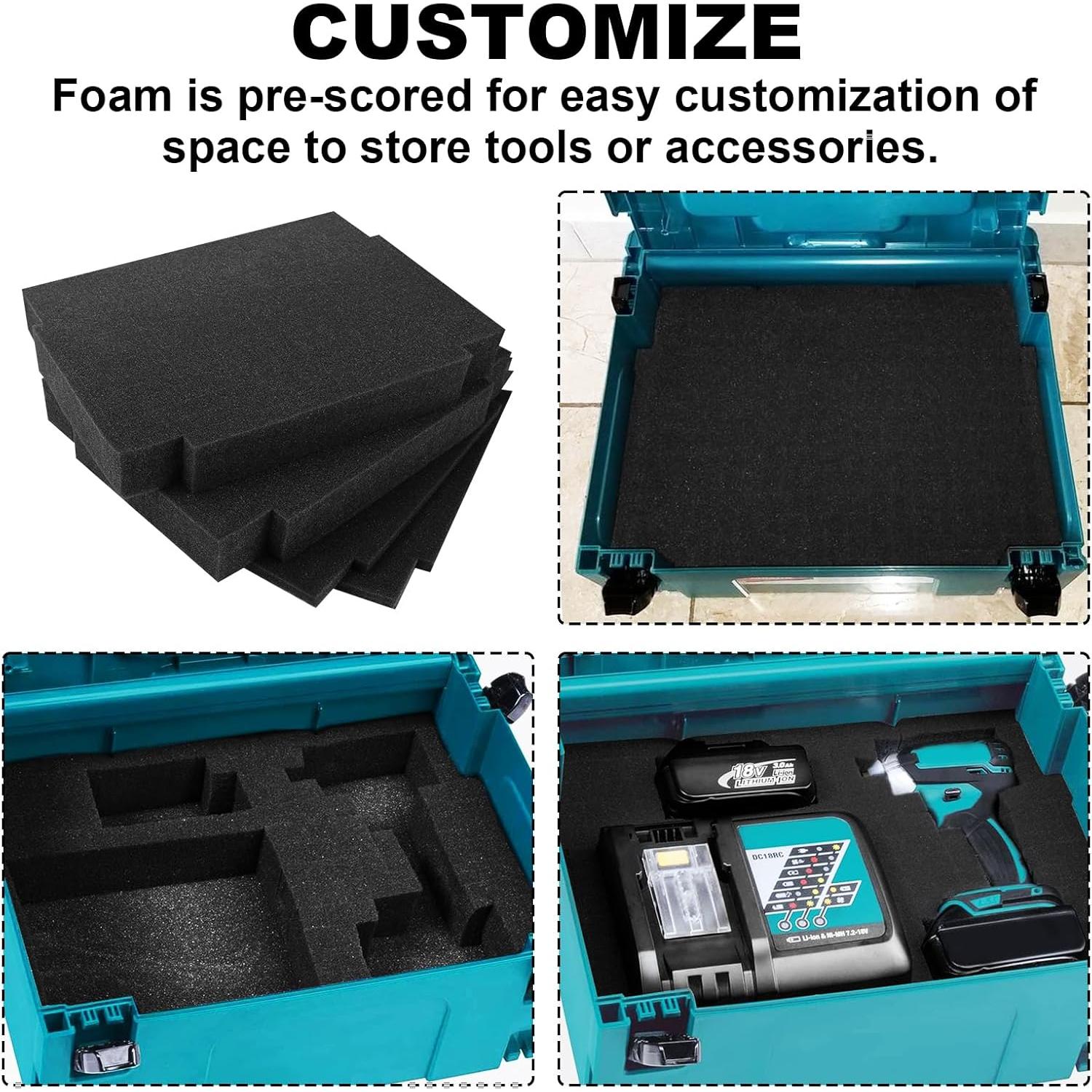 Insertos de Espuma Personalizables Seork T-02571 para Estuches