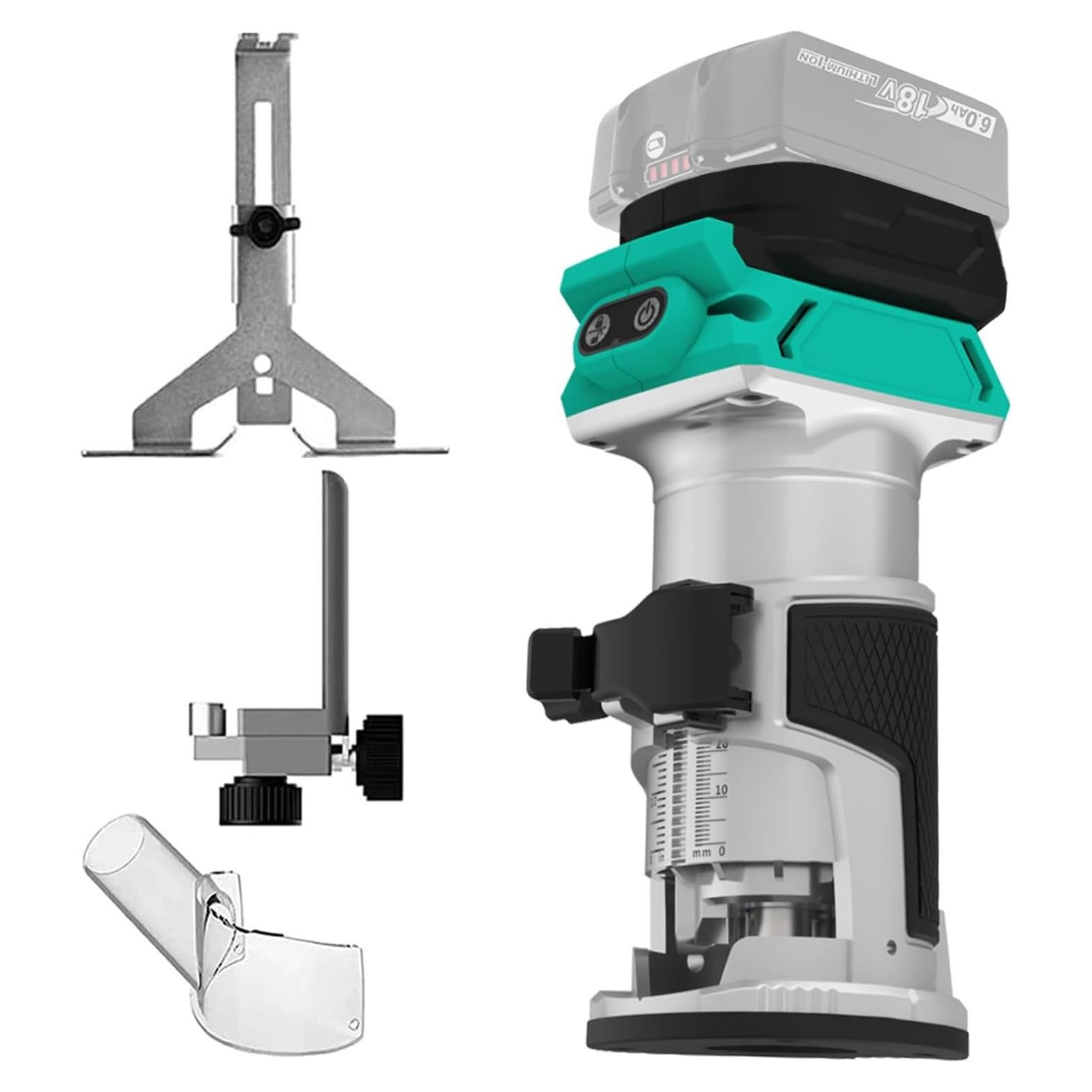 Router Eléctrico Inalámbrico Dobetter 18V 6 Pinzas