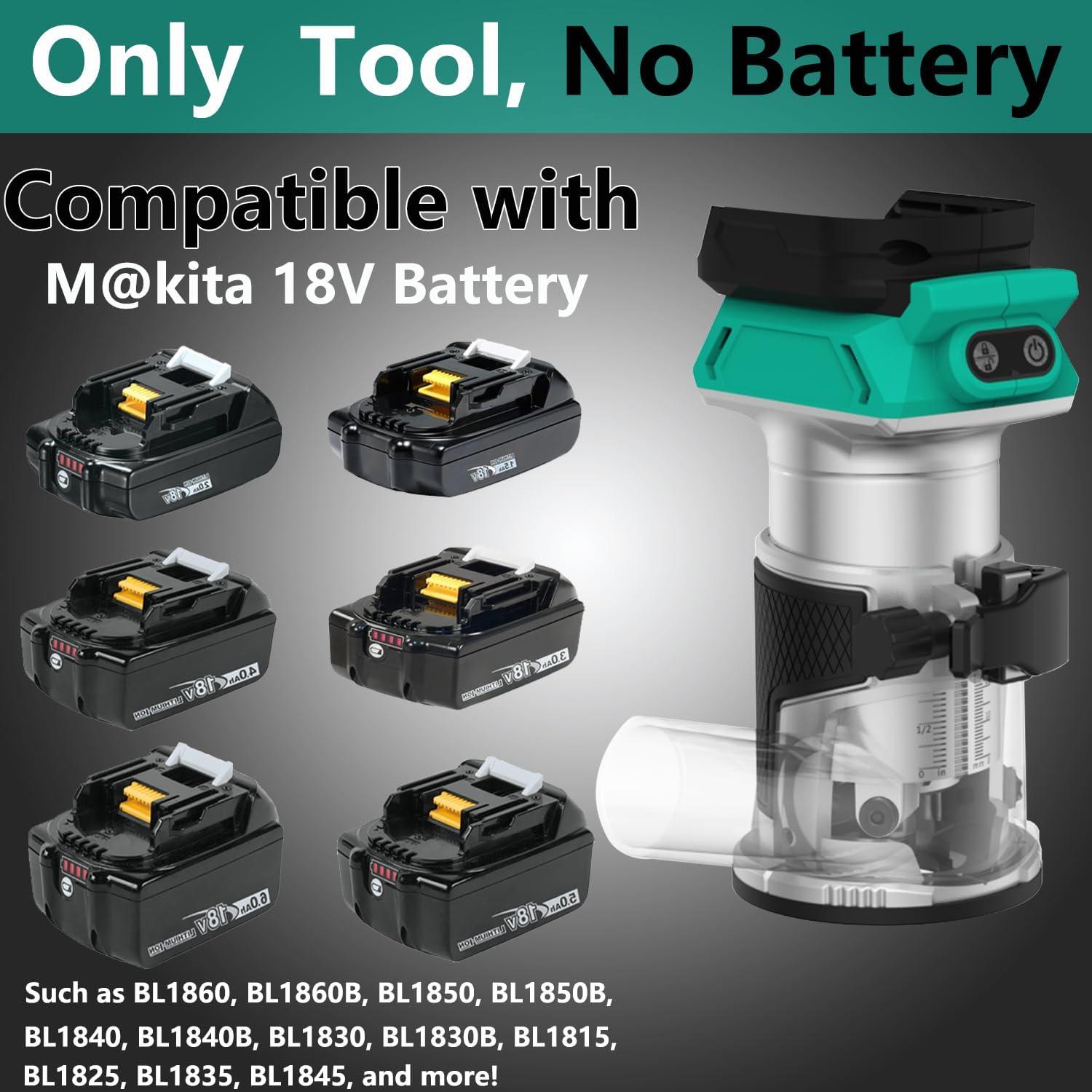 Router Eléctrico Inalámbrico Dobetter 18V 6 Pinzas