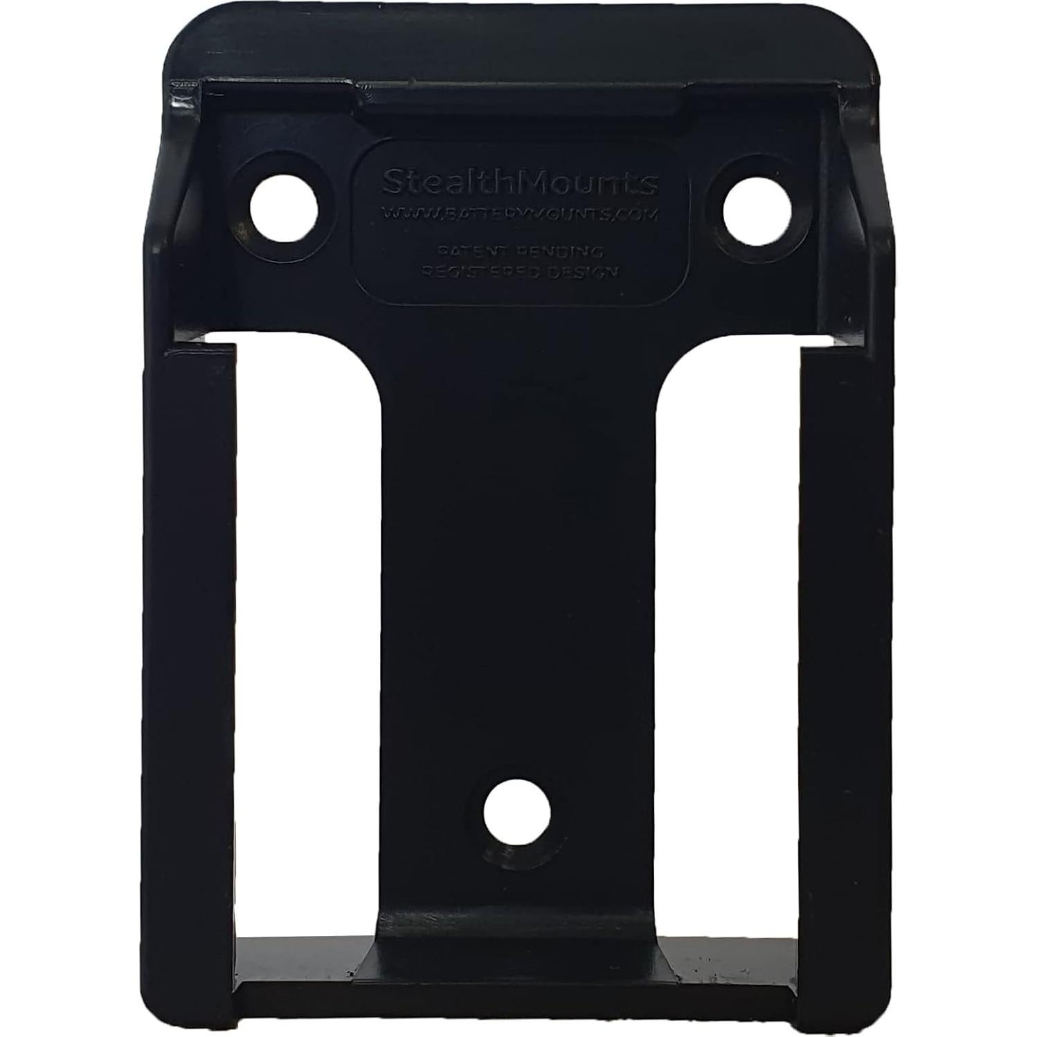 Soporte de Batería StealthMounts 12V CXT - 6 Paquete Negro