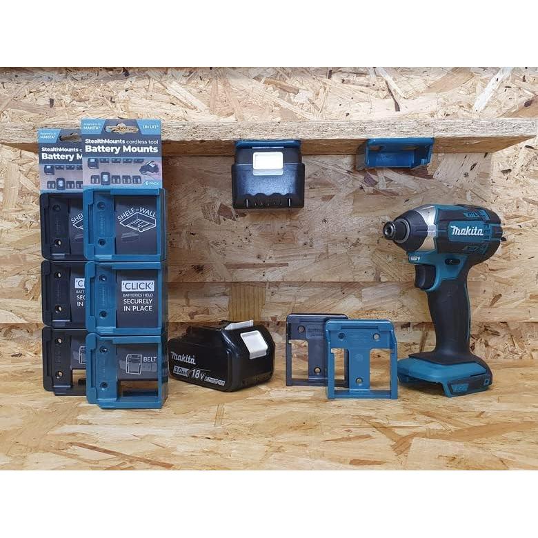 Soporte de Batería StealthMounts 6 Piezas Rojo 18V