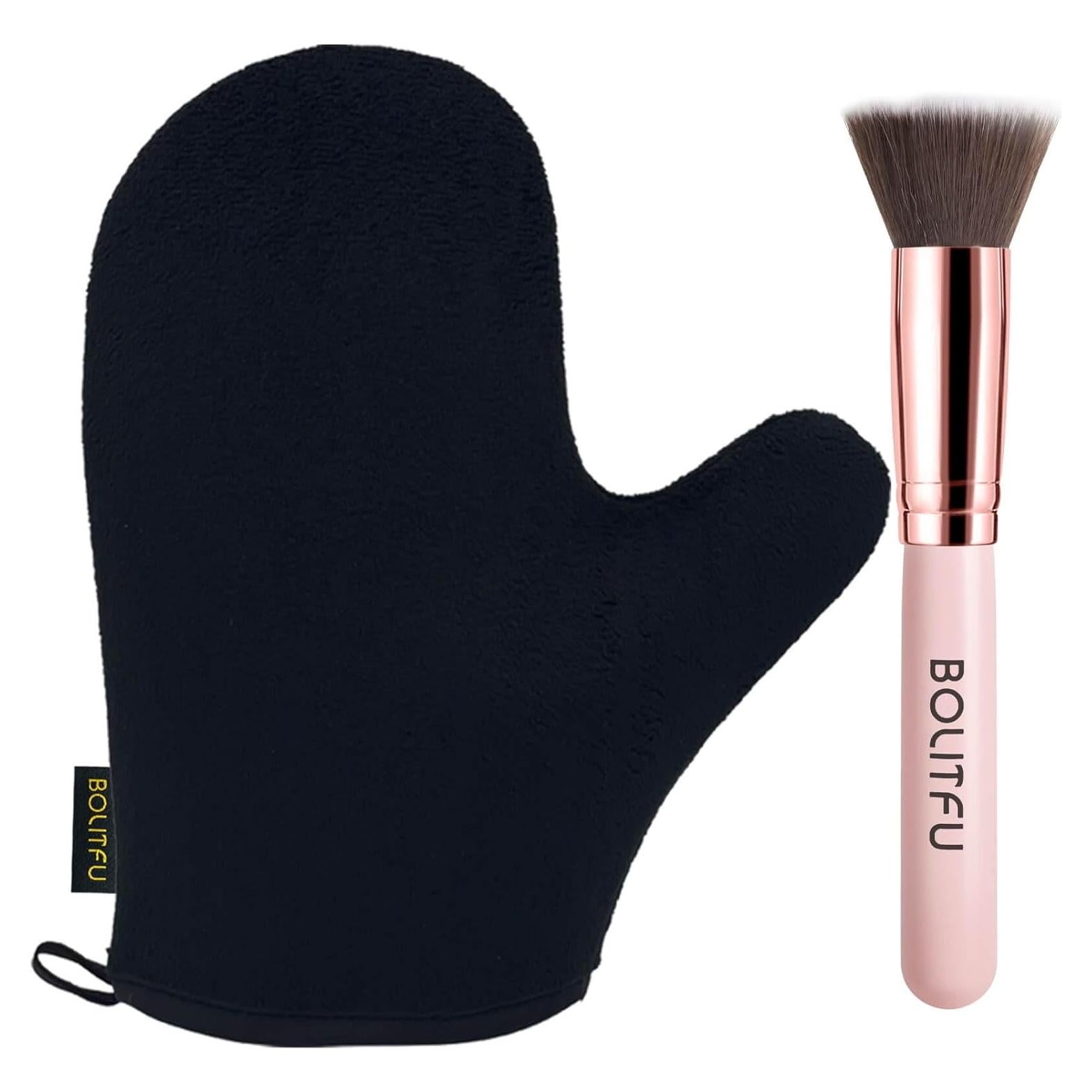 Juego de 2 Aplicadores de Autobronceador Partyreal Negro