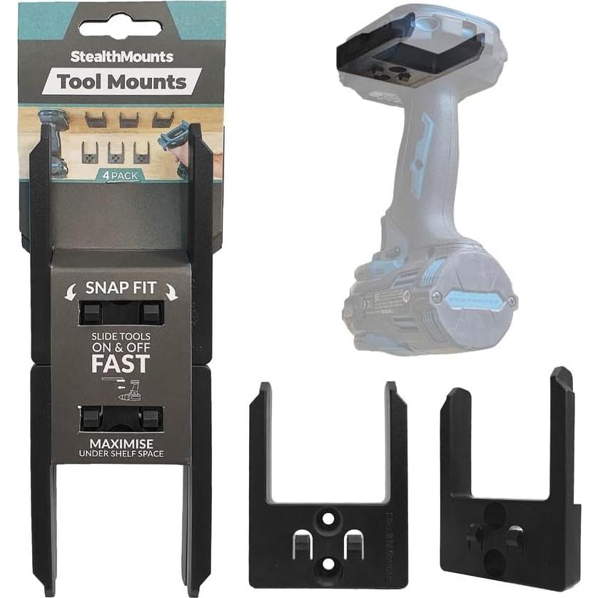 Soporte de Herramientas StealthMounts 4 Piezas para Makita 40V