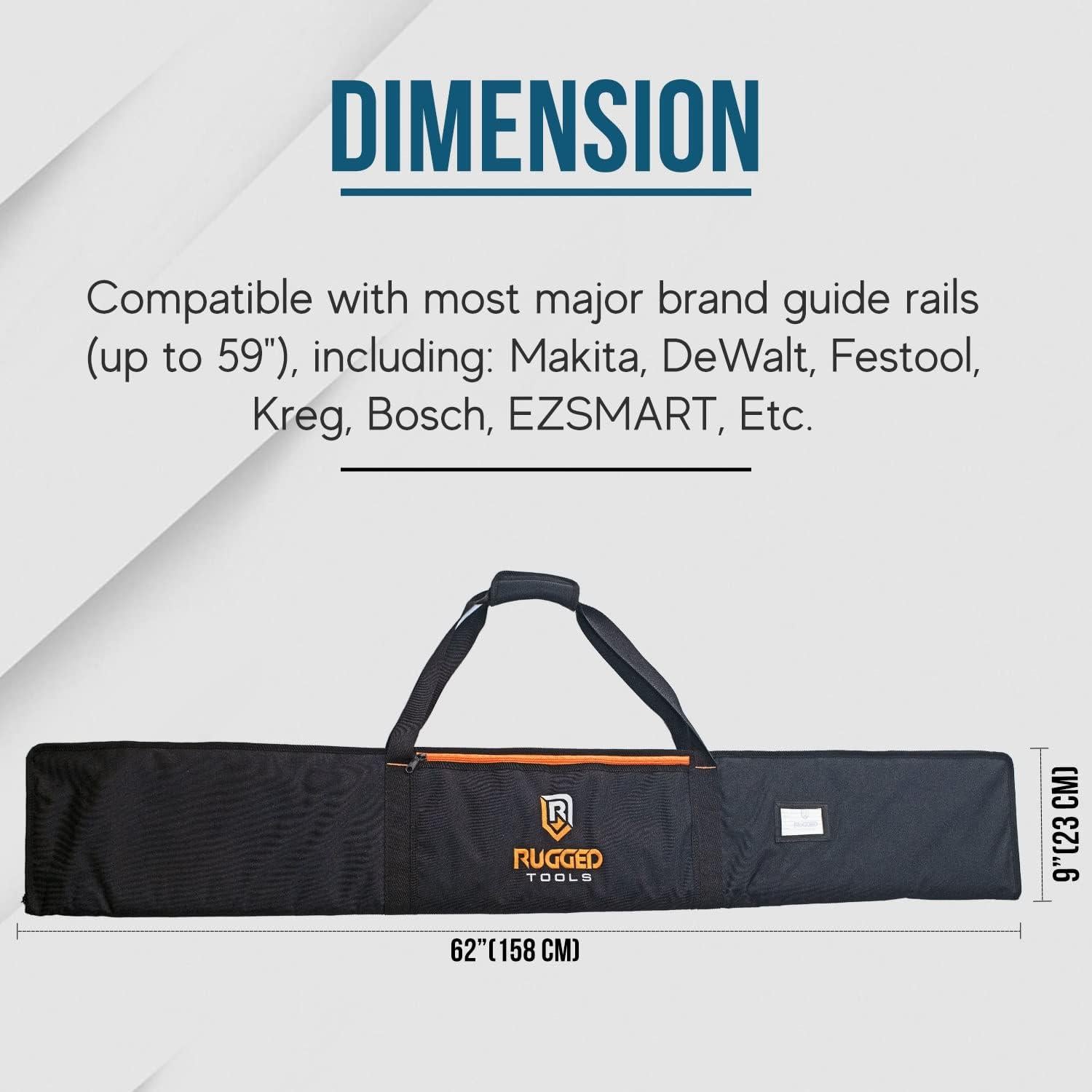 Bolsa de Guía de Herramientas Rugged 150 cm Acolchada