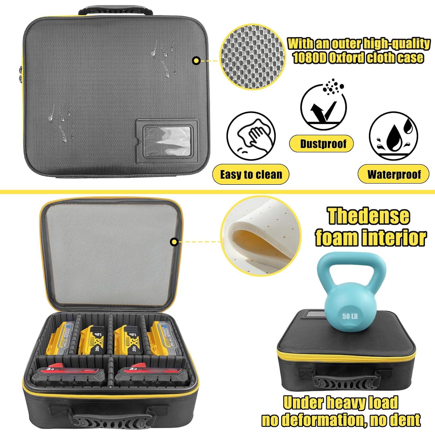 Funda de transporte YAMTO para baterías de herramientas grandes