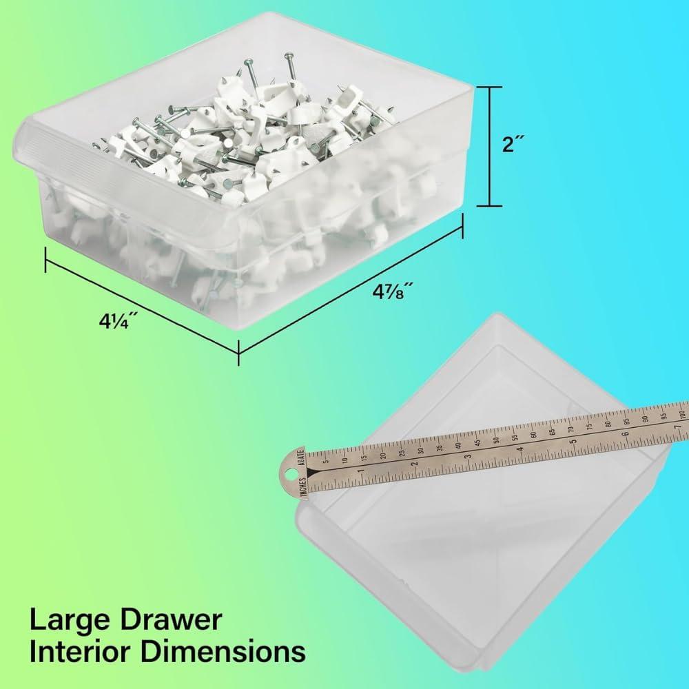 Gabinete de Almacenamiento Akro-Mils 24 Cajones Negro