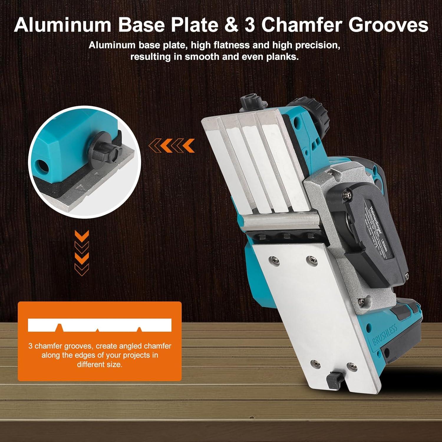 Planeador Eléctrico de Mano Inalámbrico Heimerdinger 82.55 mm