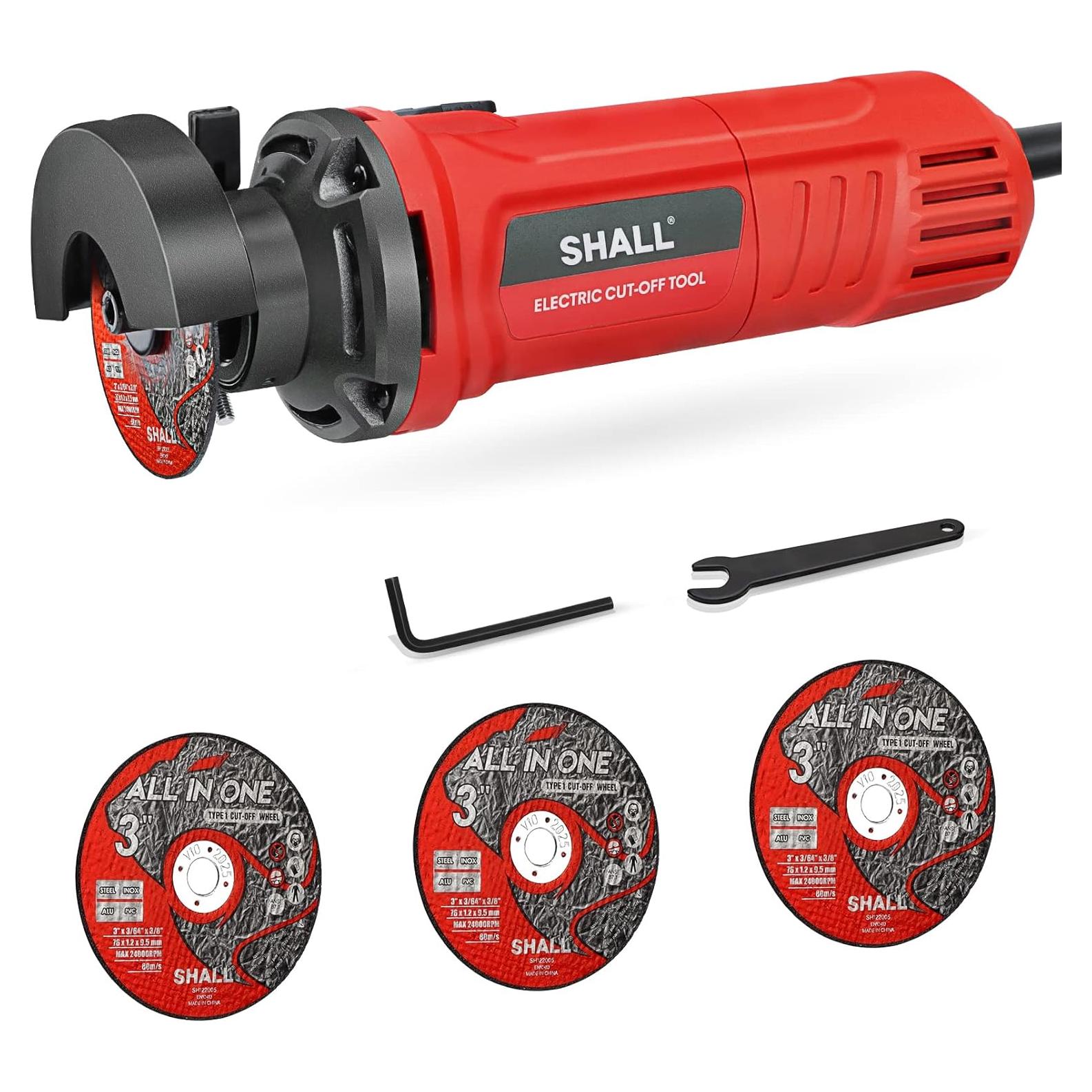 Cortadora Eléctrica SHALL 3" 400W 24000 RPM para Metal