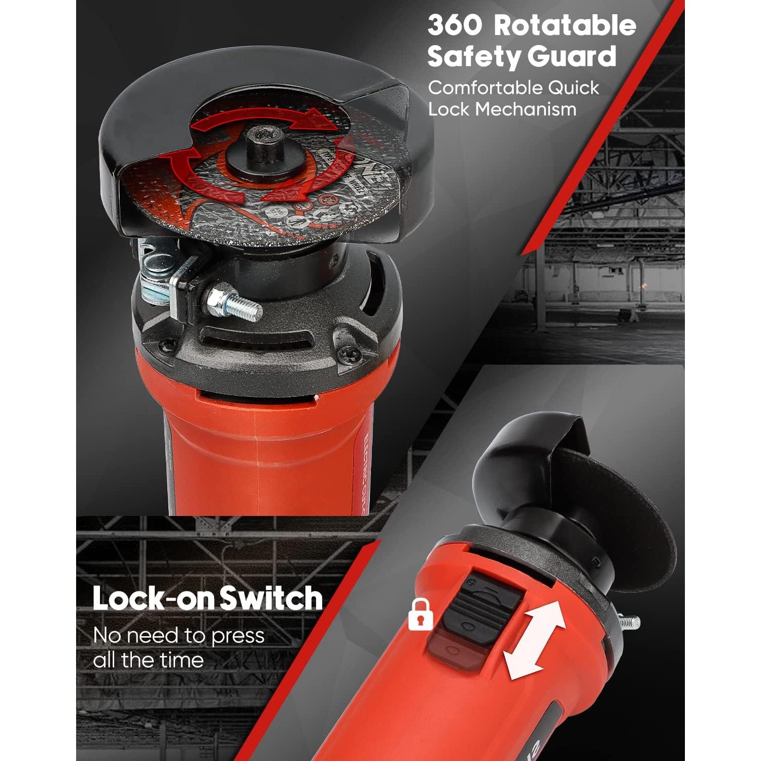 Cortadora Eléctrica SHALL 3" 400W 24000 RPM para Metal