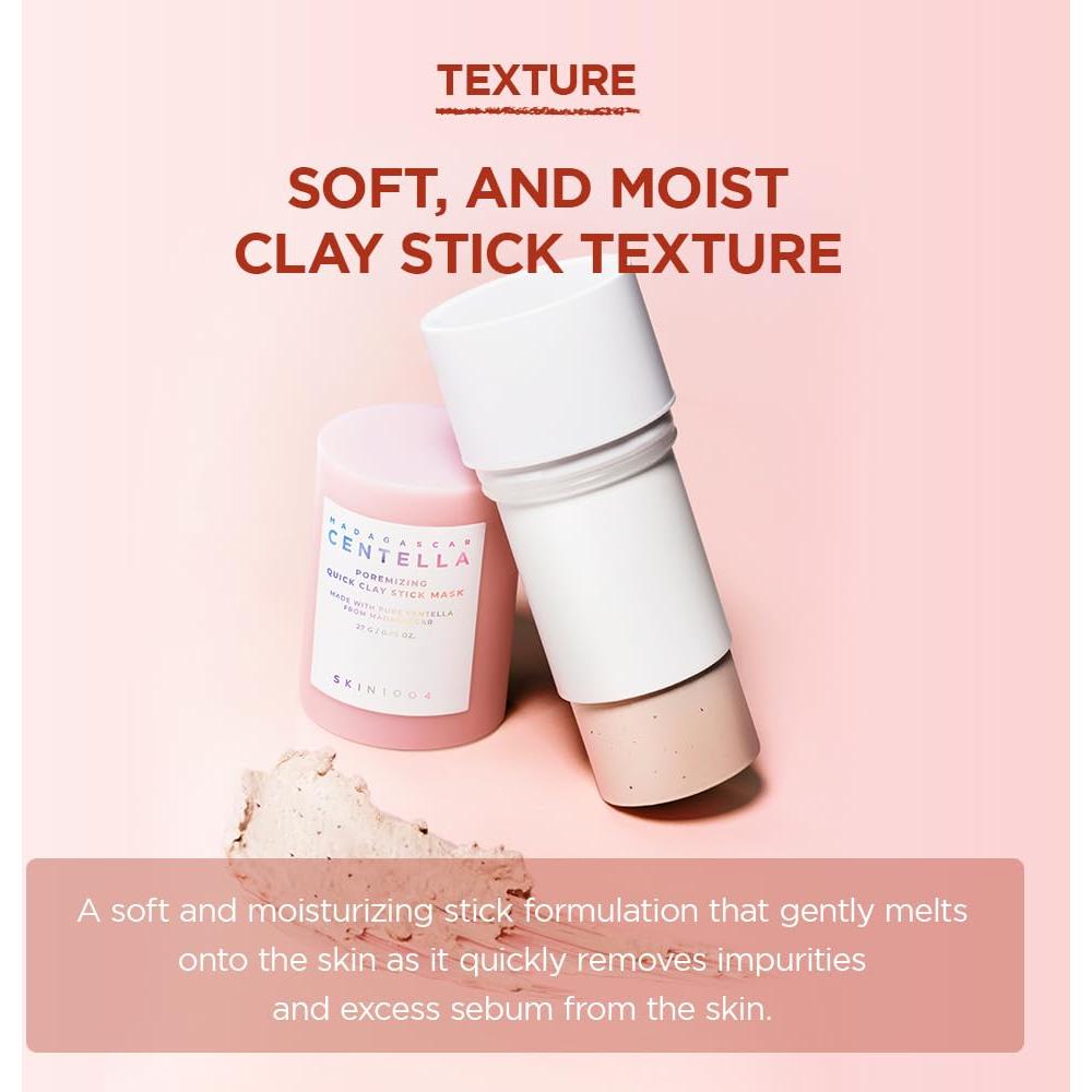 Máscara de Arcilla en Barra SKIN1004 27g - Limpieza Profunda