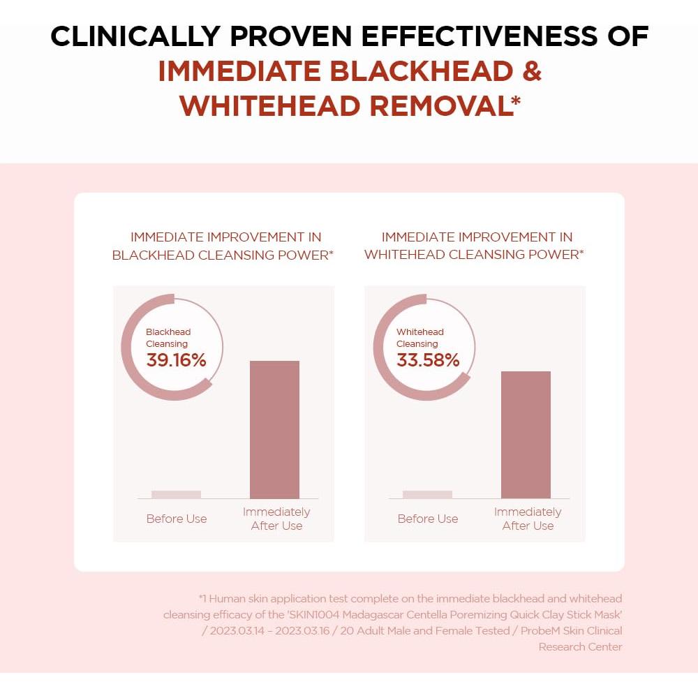 Máscara de Arcilla en Barra SKIN1004 27g - Limpieza Profunda