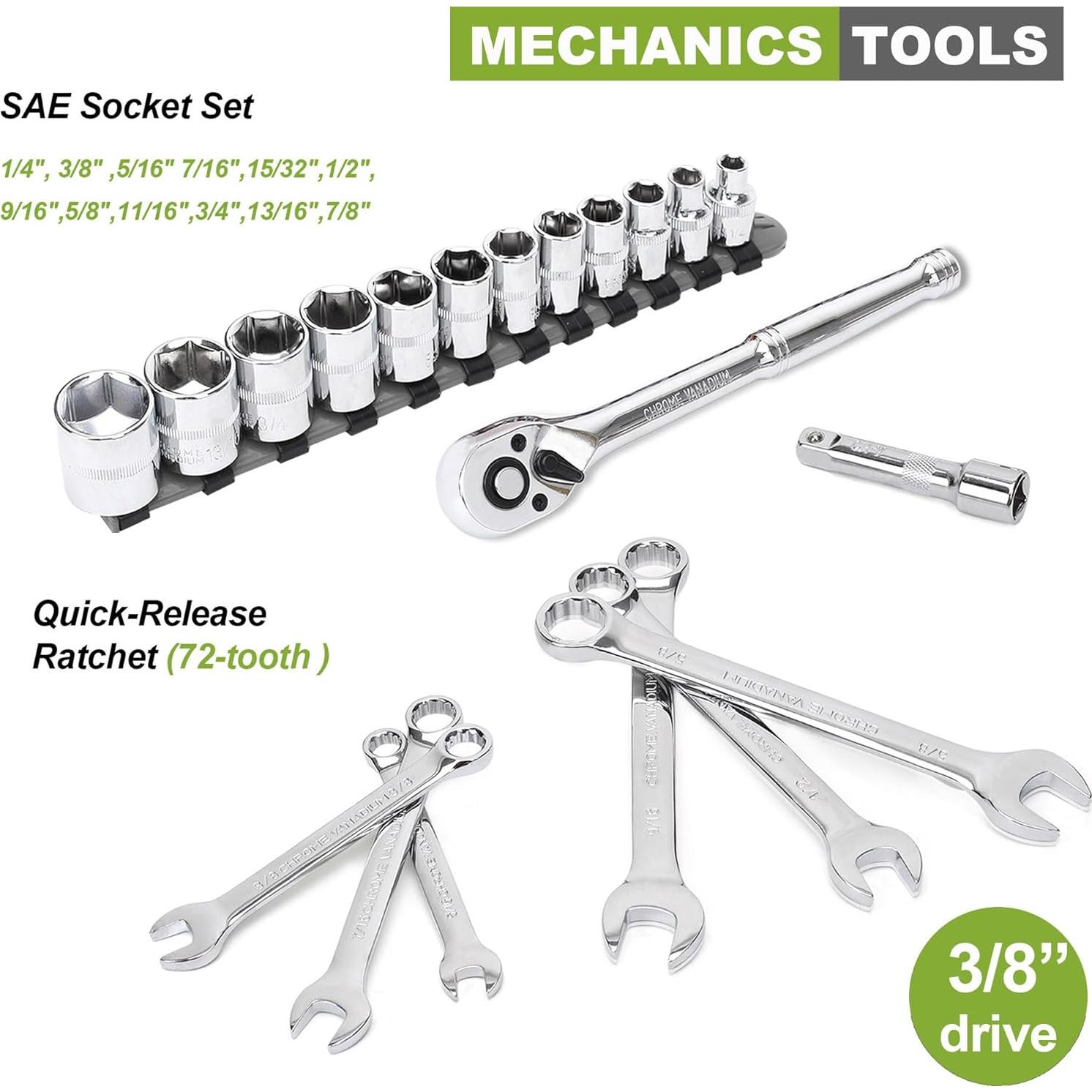 Juego de Herramientas FASTPRO 236 Piezas para Bricolaje