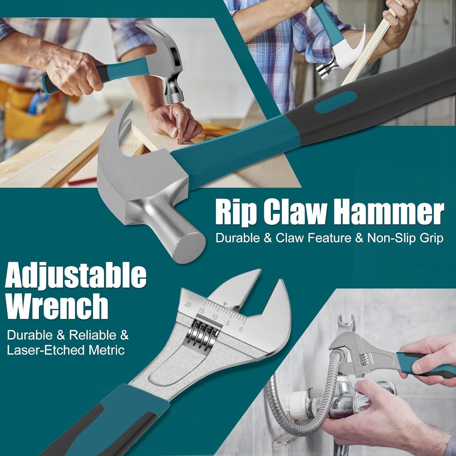 Kit de Herramientas Sundpey 248 Pcs - Caja Portátil Azul