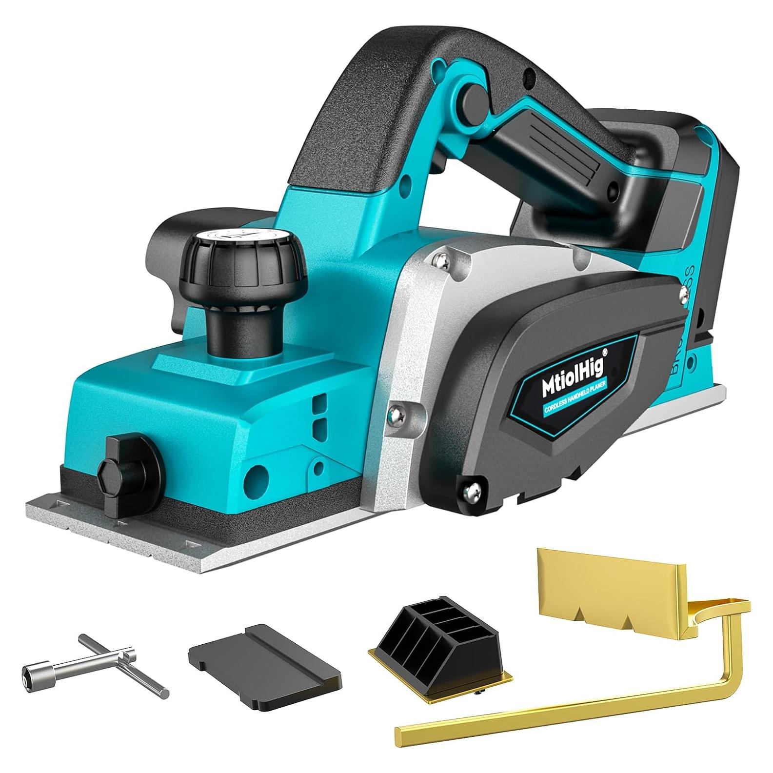 Planificador Eléctrico MtiolHig 82mm 15000 RPM para Makita