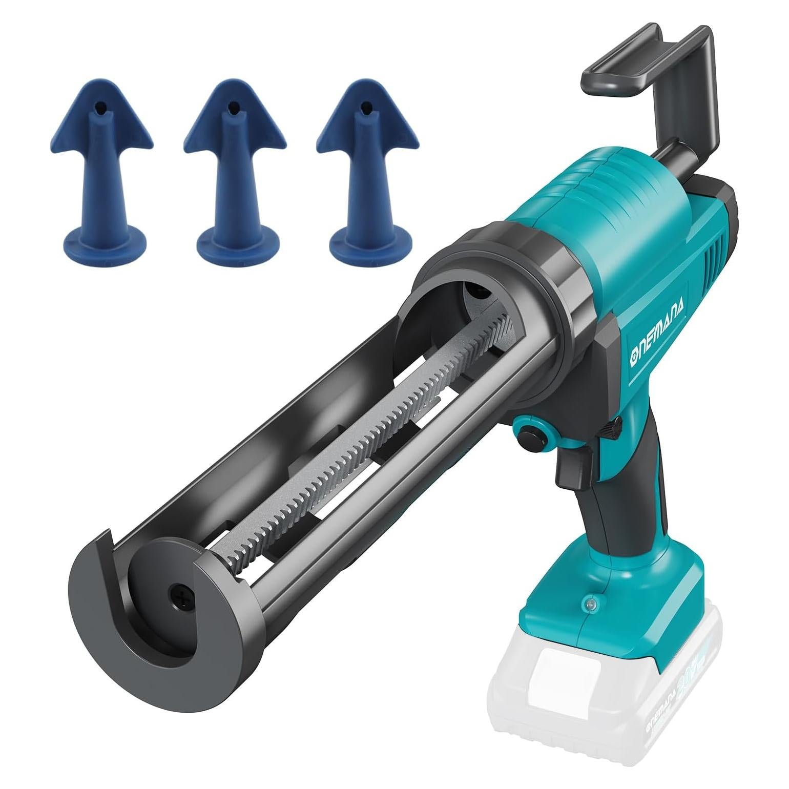 Pistola de Calafateo ONEMANA 20V Sin Goteo 300ml LED