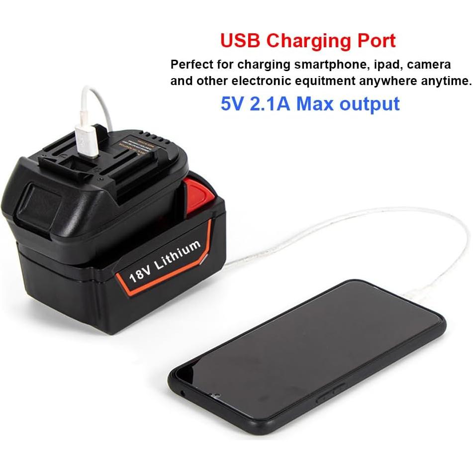 Adaptador de Batería 18V Makita - Convierte Dewalt y Milwaukee