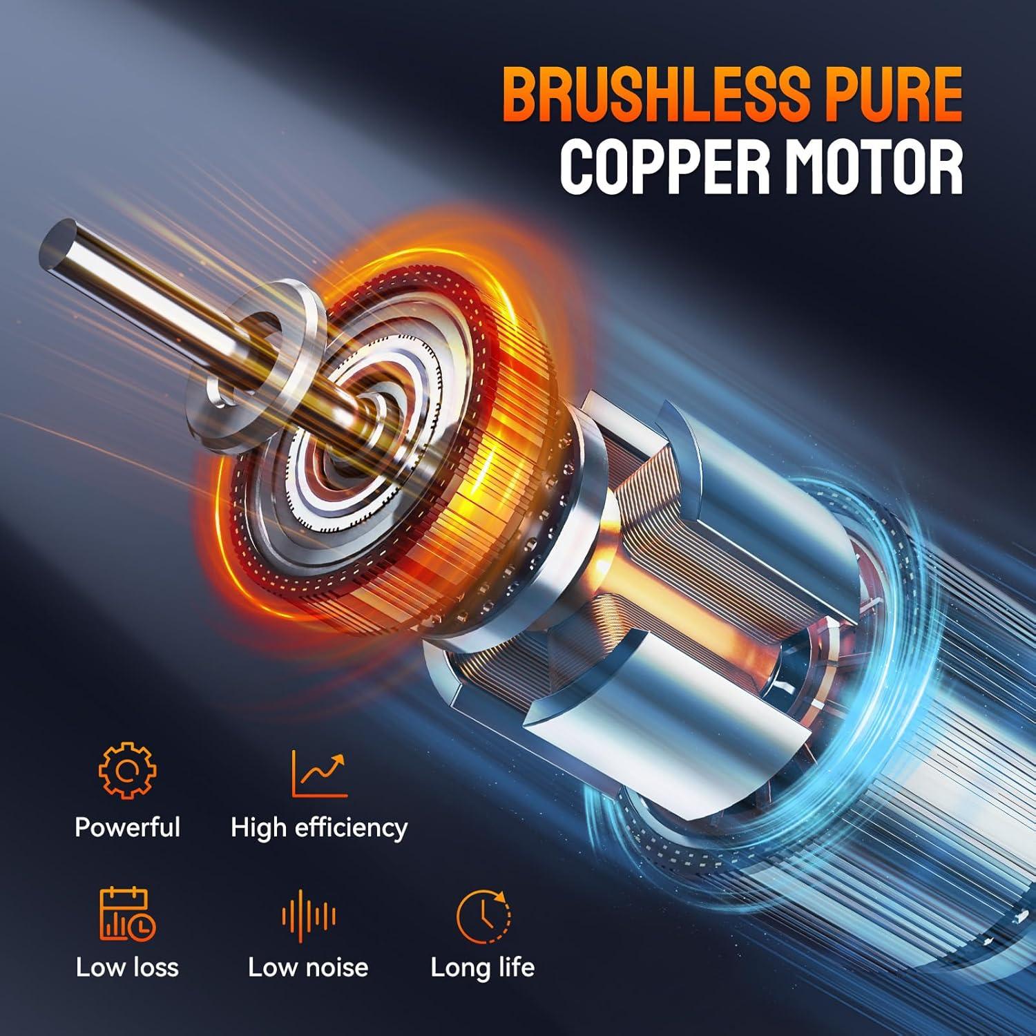 Pistola de Remaches Inalámbrica BDJHMP 21V 5.0Ah Automática