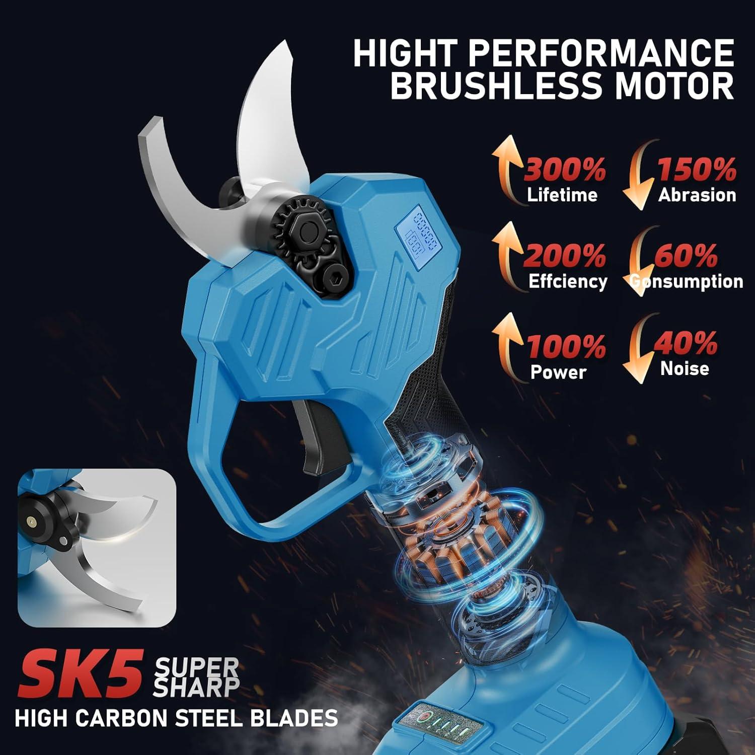 Tijeras de Podar Eléctricas Inalámbricas Makita 18V 30mm