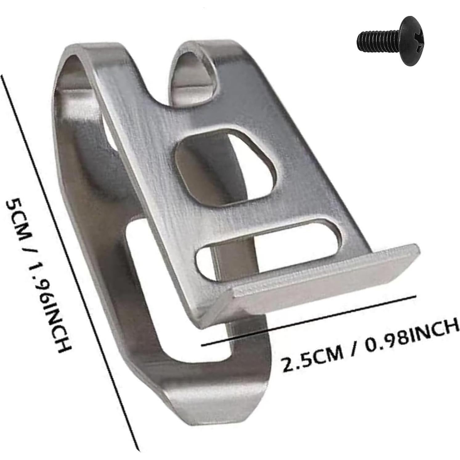 Ganchos de Cinturón Makita 346449-3 - 4 Piezas Metal