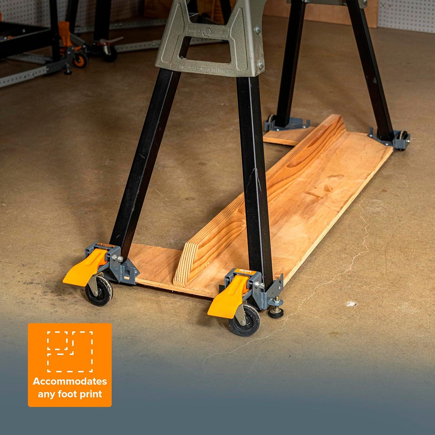 Base Móvil Bora PM-1100 Universal 400 lbs Ajustable