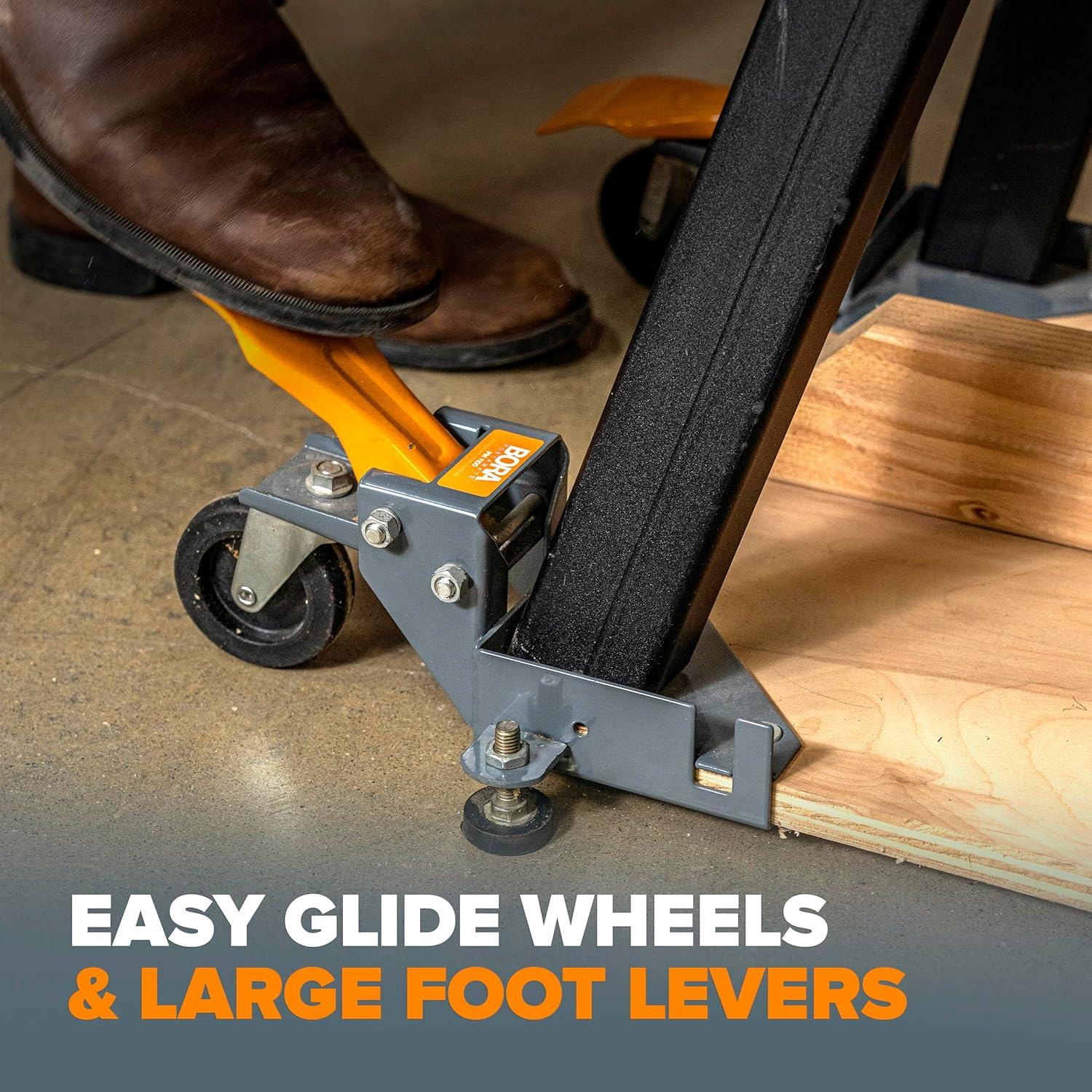 Base Móvil Bora PM-1100 Universal 400 lbs Ajustable