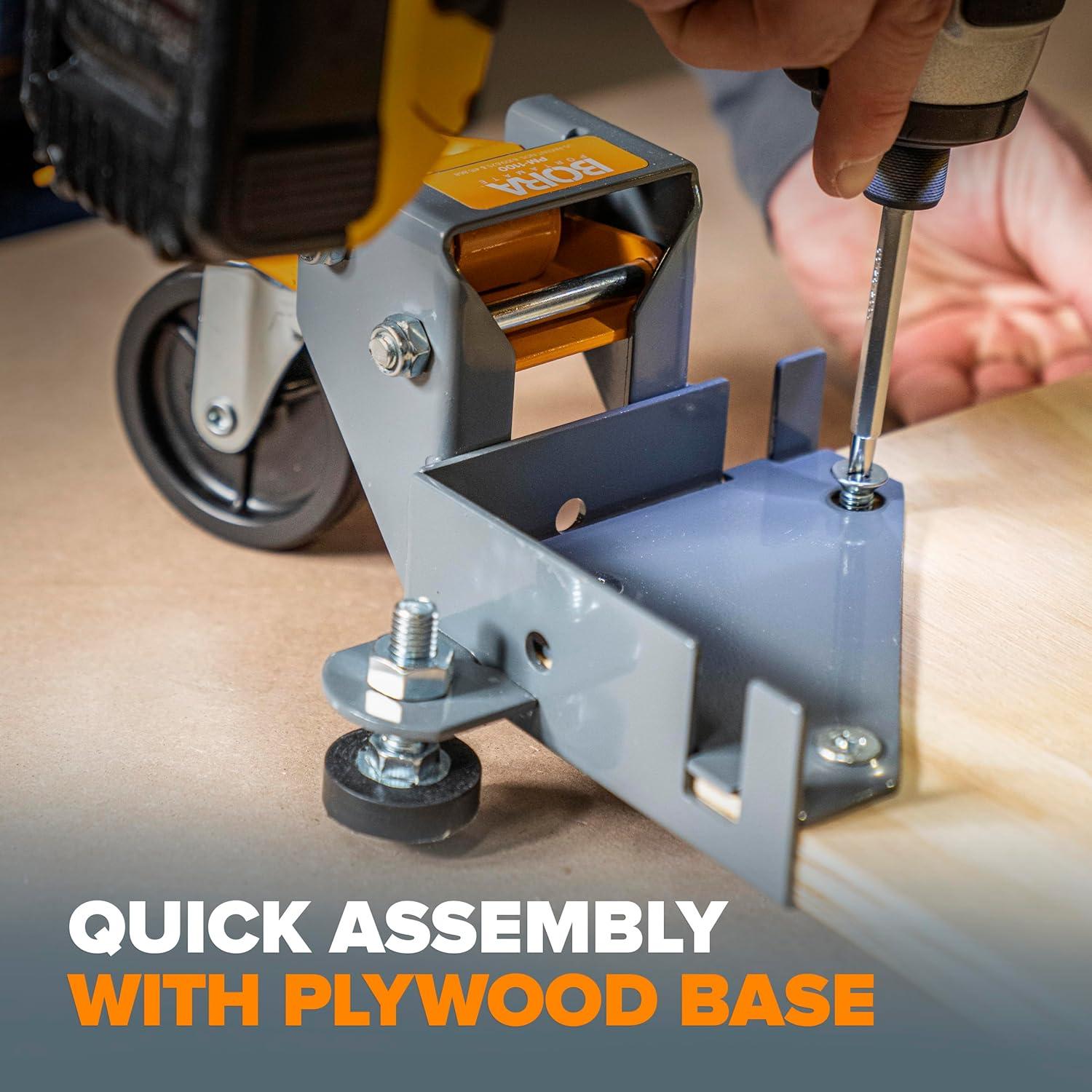 Base Móvil Bora PM-1100 Universal 400 lbs Ajustable