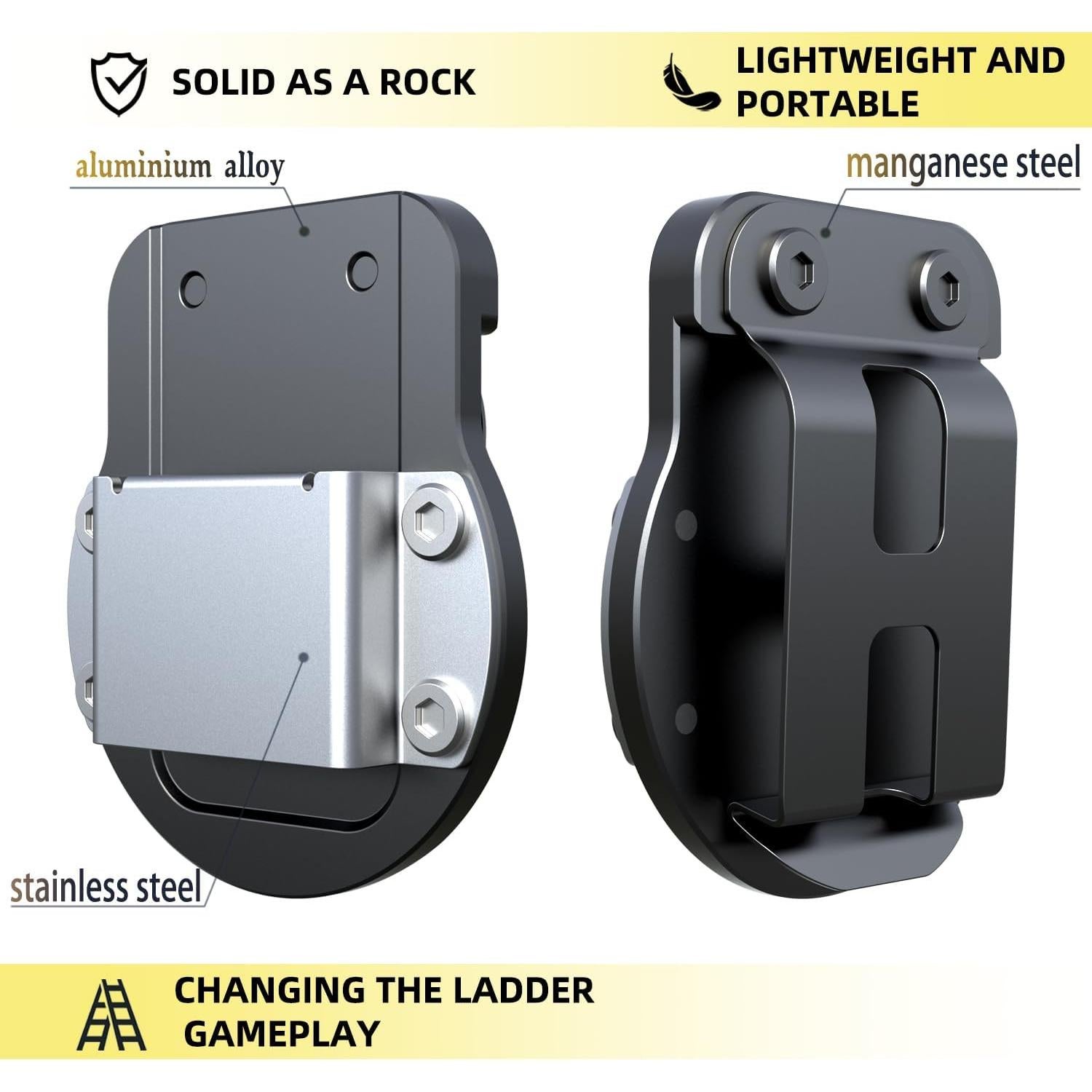 Soporte para Taladro TOLHOLDER T003_PC Clip-On Negro