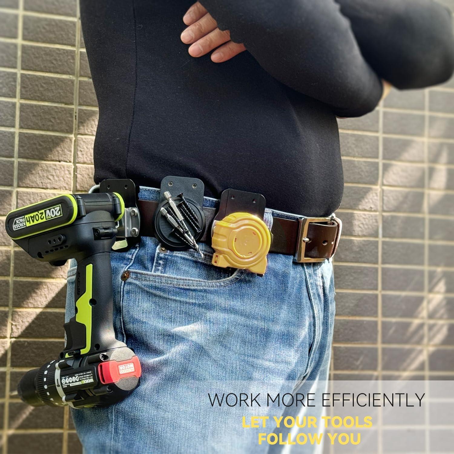 Soporte para Taladro TOLHOLDER T003_PC Clip-On Negro