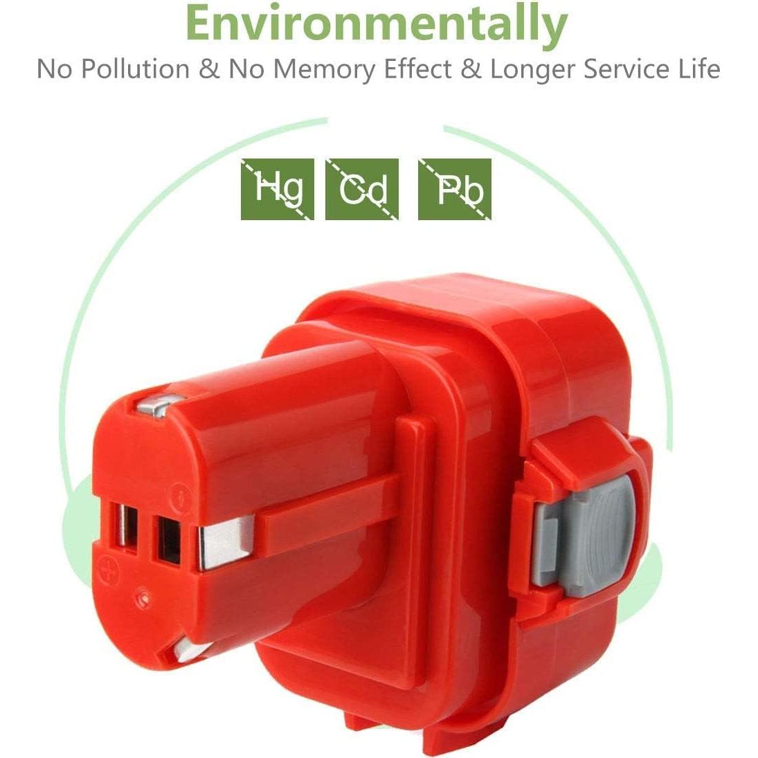 Batería Recargable Ni-MH 9.6V 3500mAh Makita PA09