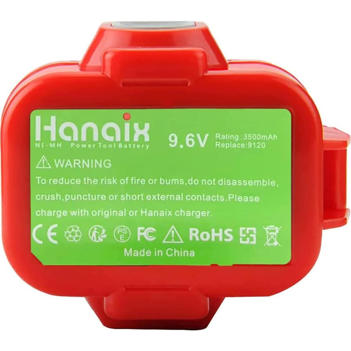 Batería Recargable Ni-MH 9.6V 3500mAh Makita PA09