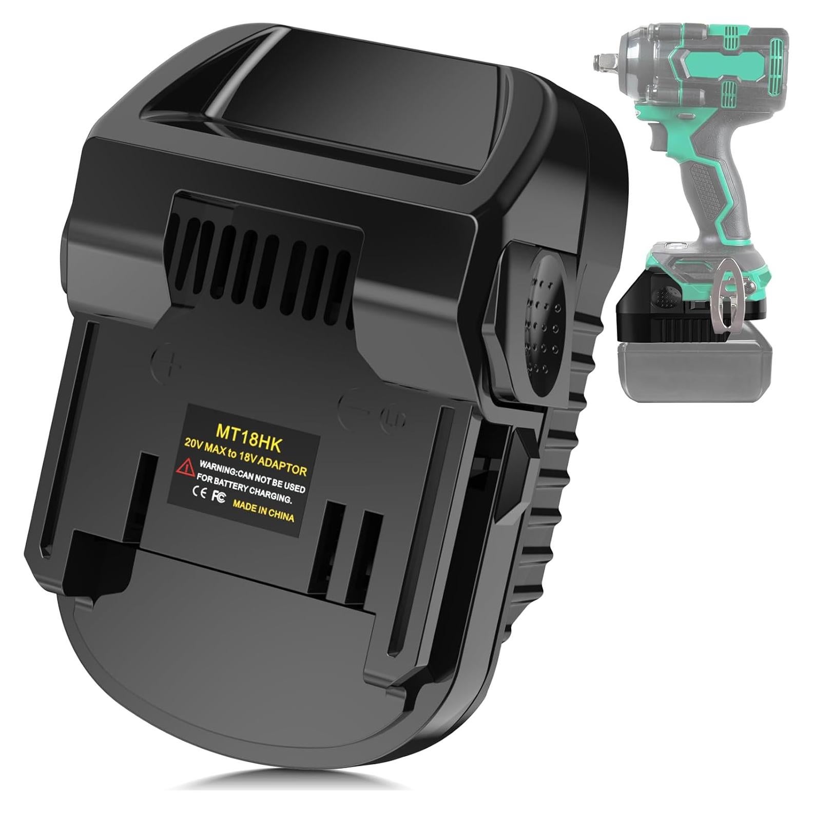 Convertidor de Batería Litio Makita 18V a Hitachi 18V