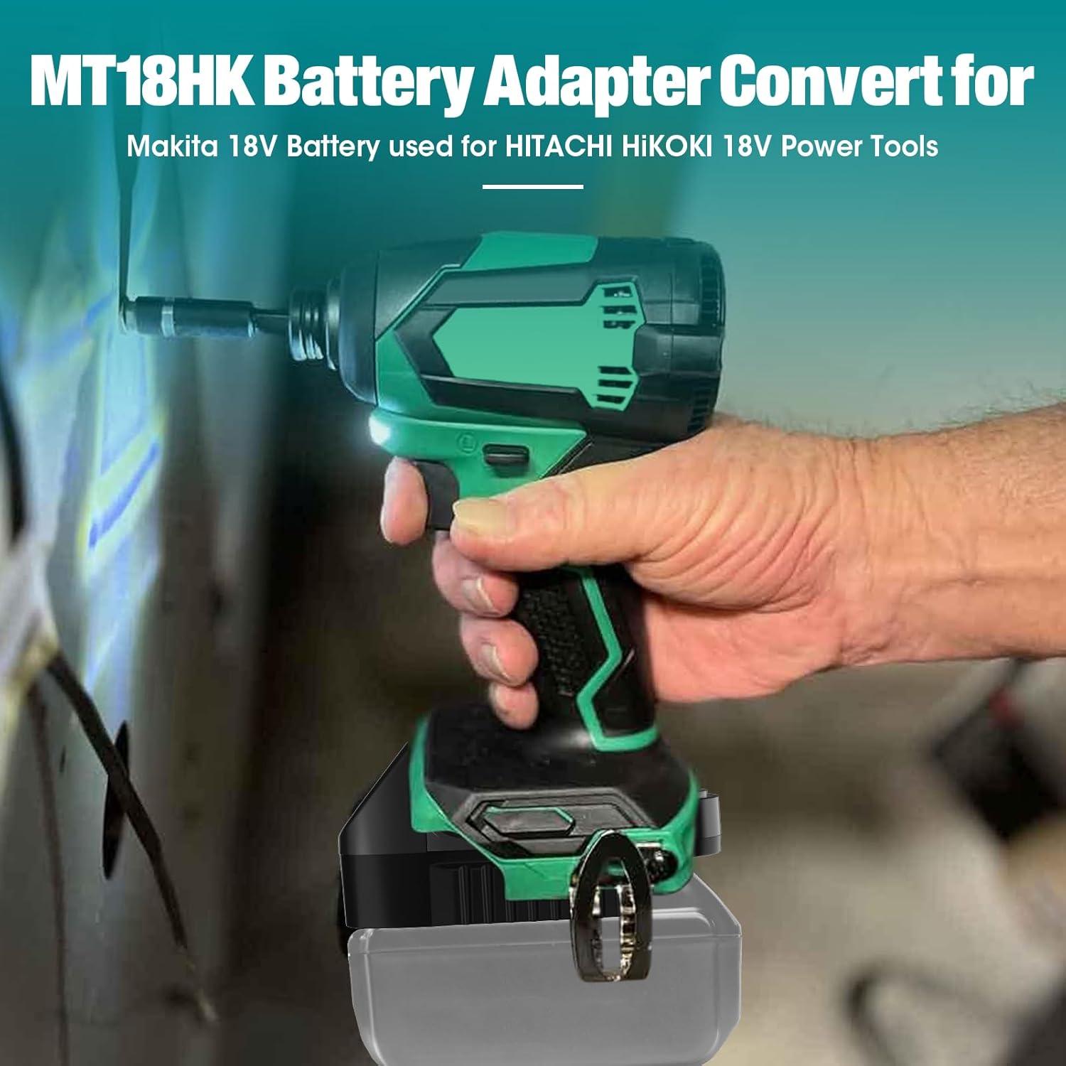 Convertidor de Batería Litio Makita 18V a Hitachi 18V