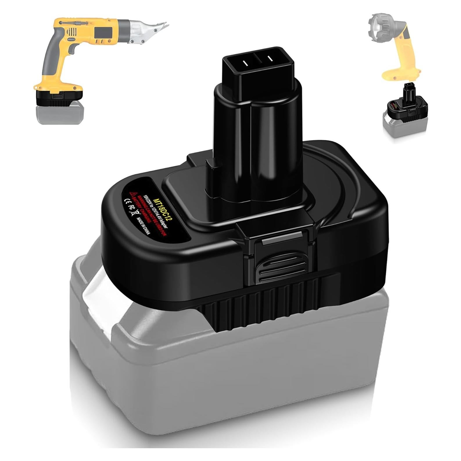 Adaptador de Batería OGJUNX Makita 18V a DeWalt 12V